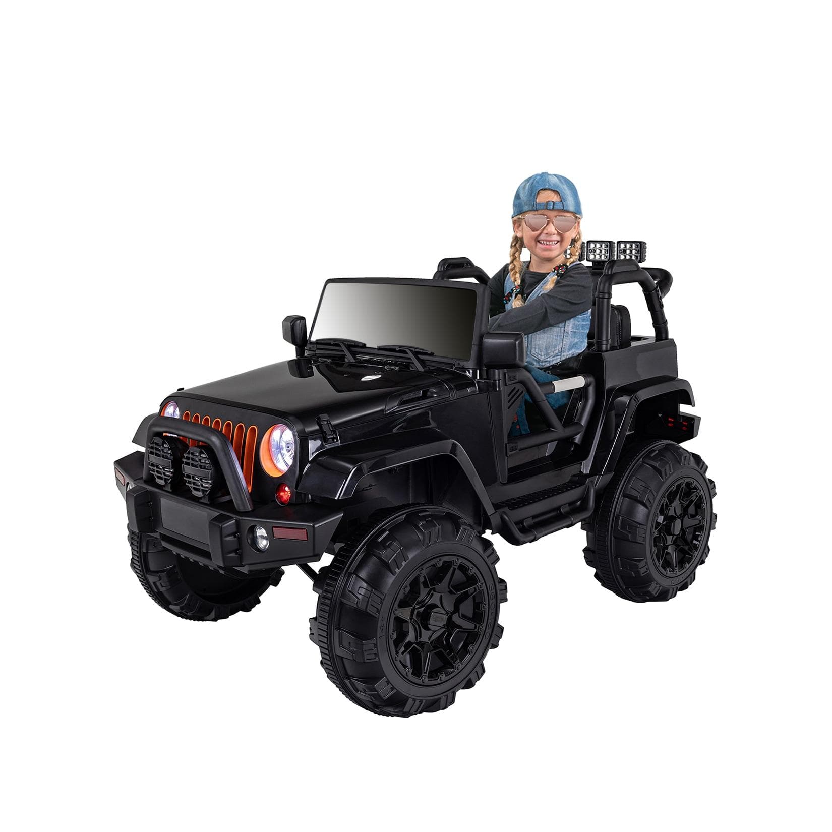 Kinder-Elektroauto Offroad Jeep Adventure 70W Schwarz