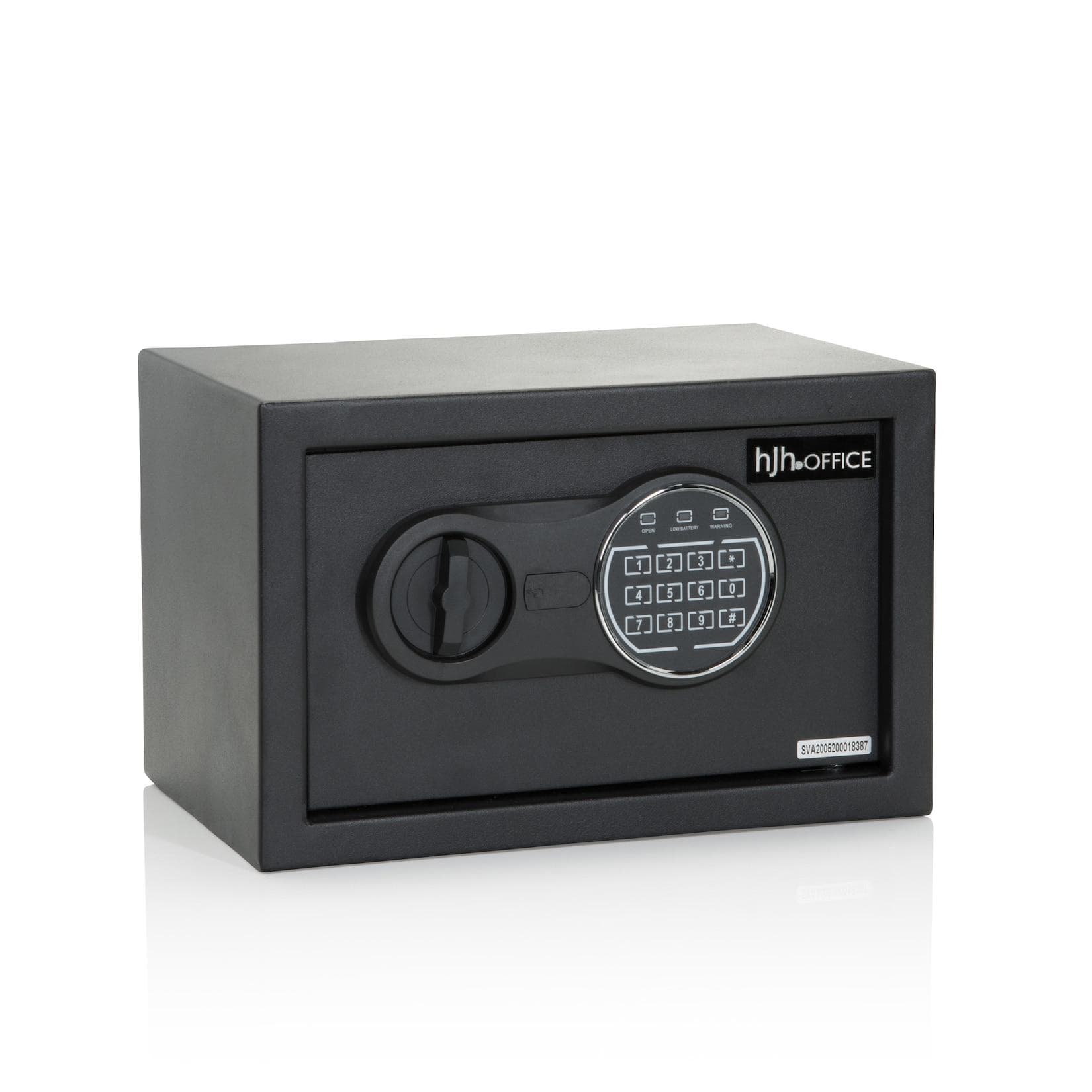 hjh OFFICE Tresor SAFE COMPACT III Stahl