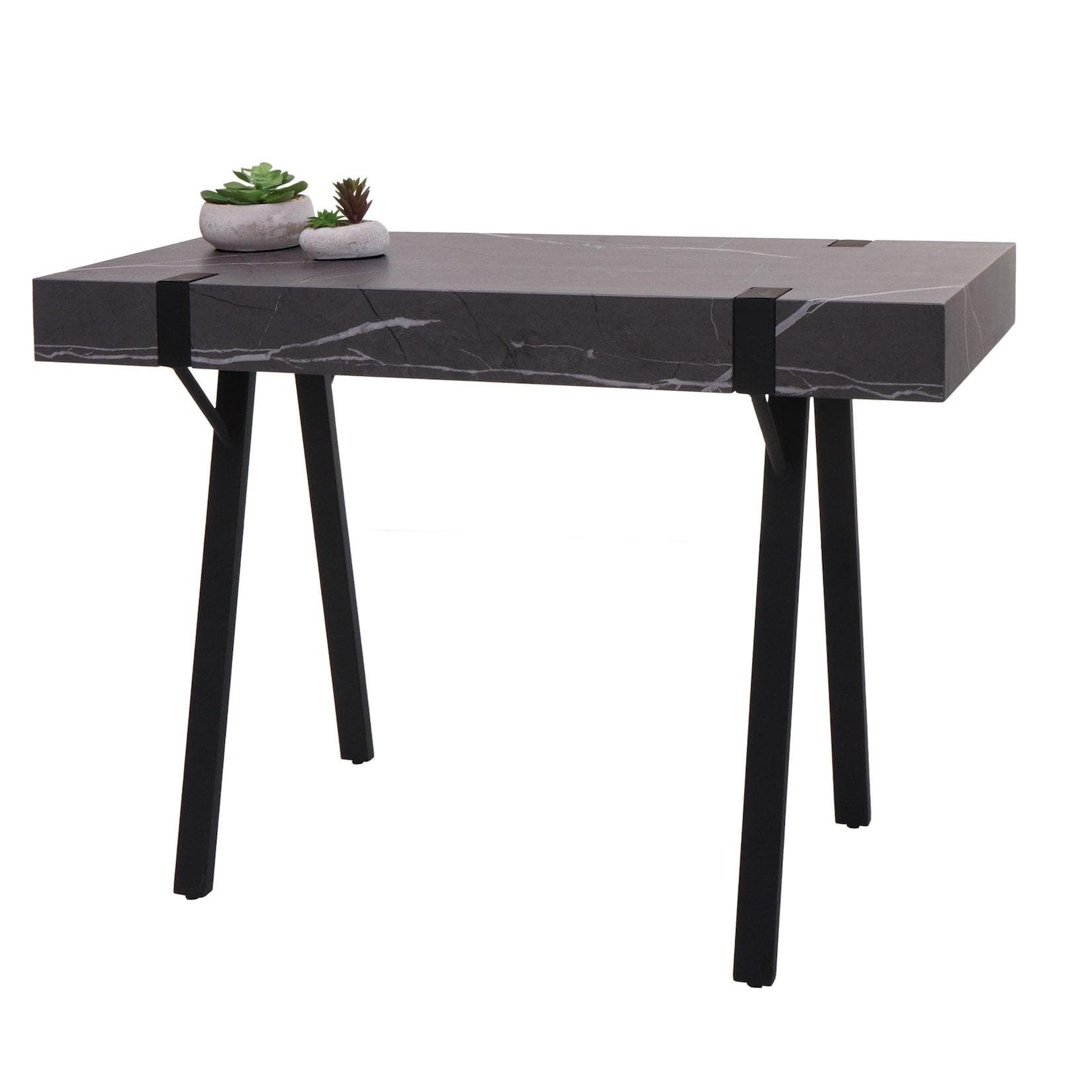 MCW Konsolentisch MCW-L54-K: Stabiler Metalltisch mit Einfacher Montage