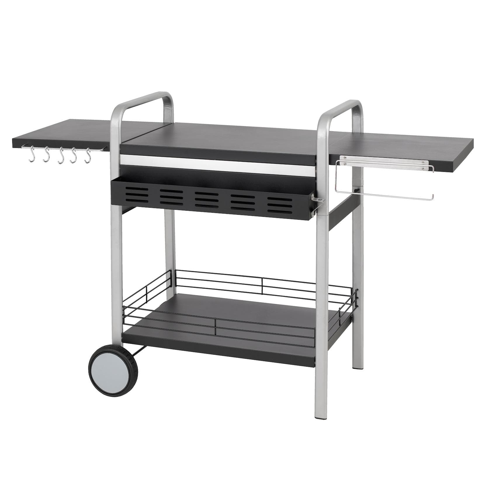 Tepro Servierwagen Universall BBQ Table Schwarz/Silberfarben