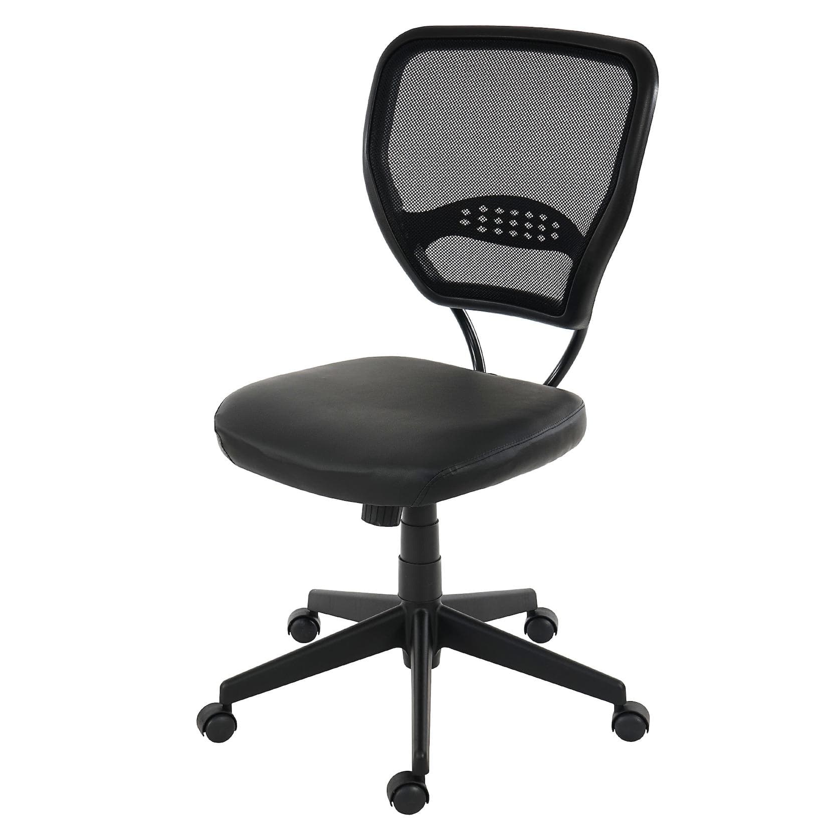 MCW Profi-Bürostuhl Chicago Chefsessel Drehstuhl Kunstleder Schwarz