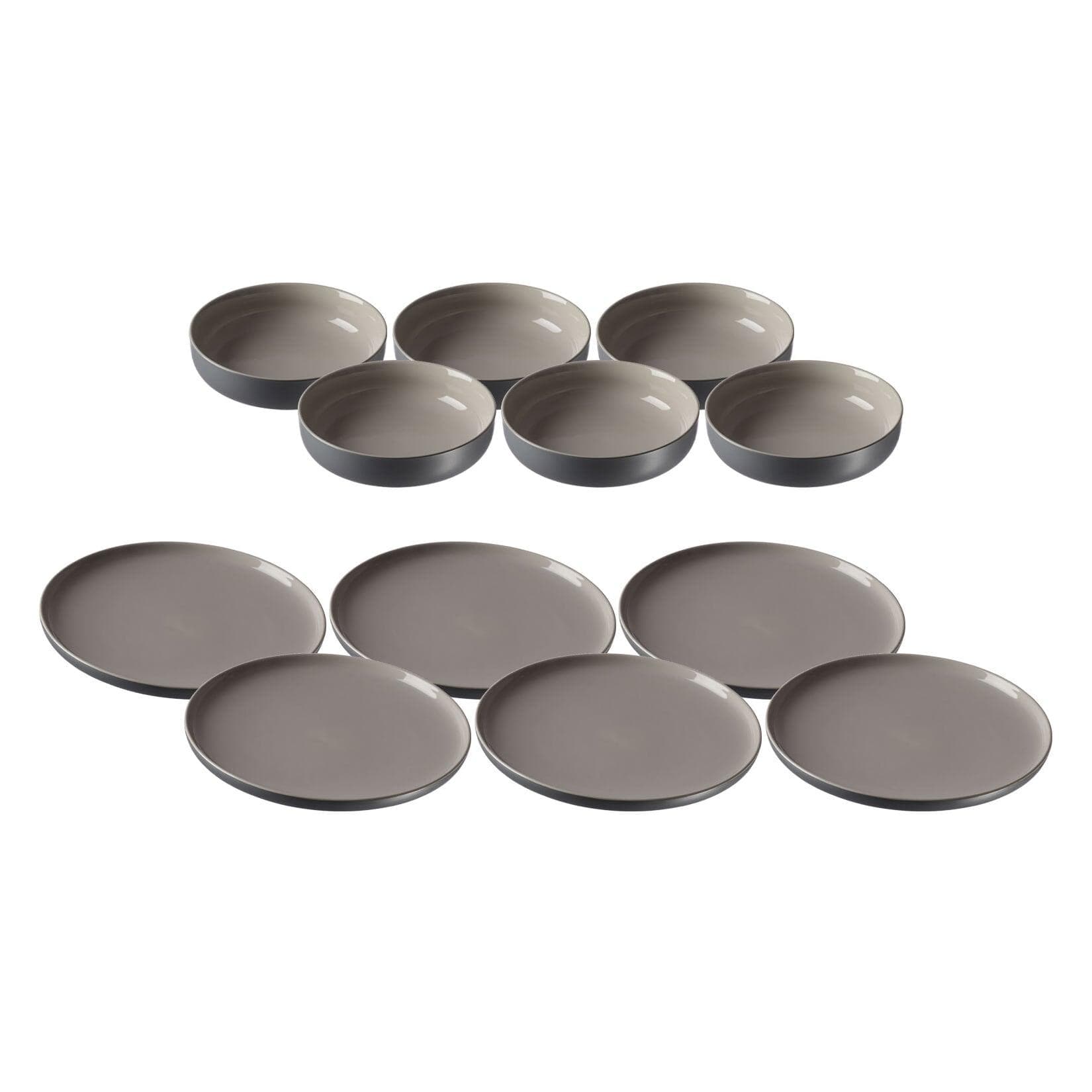 Ritzenhoff & Breker Teller und Schalenset Jasper 12er Set