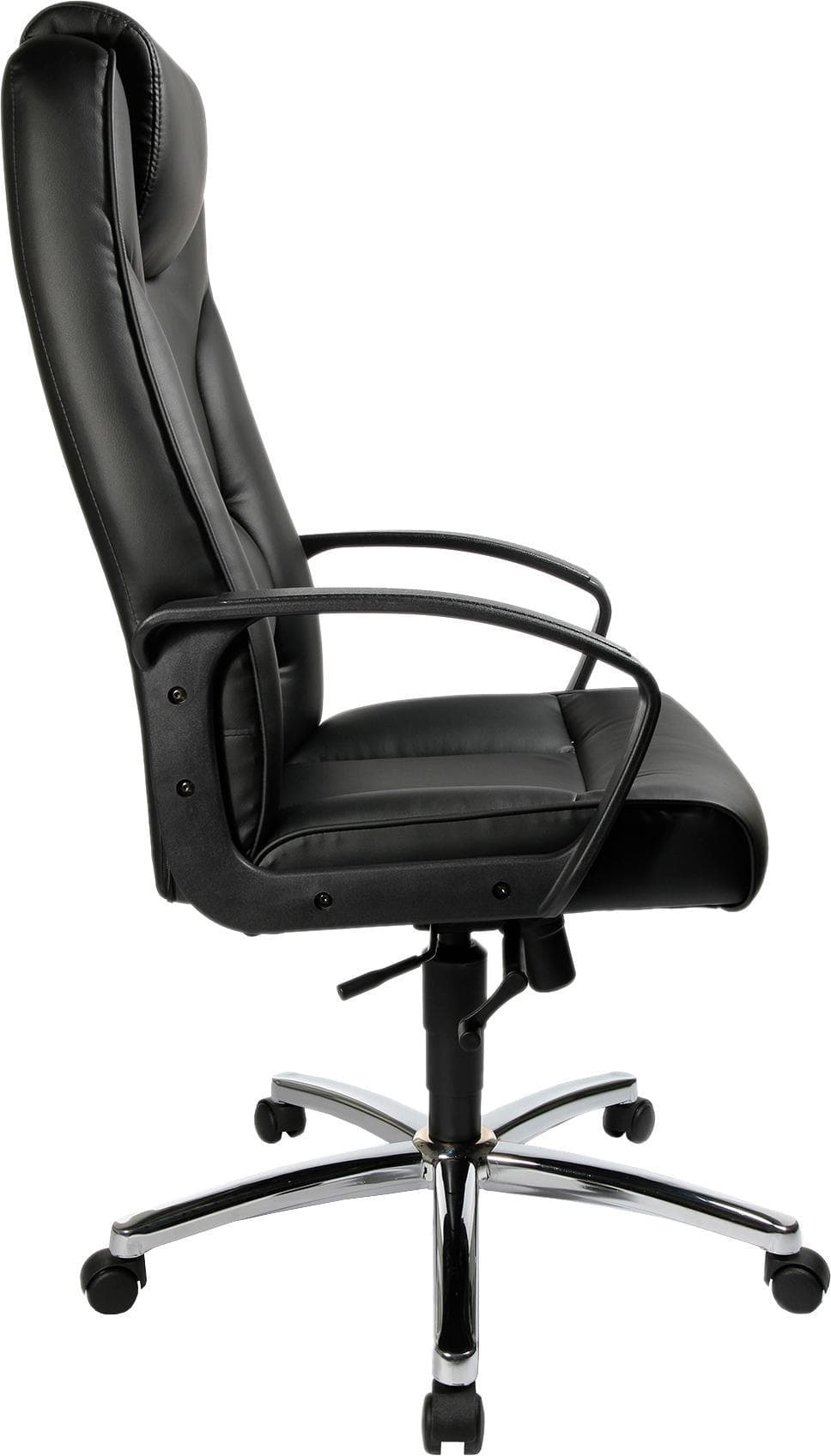 Topstar Chefsessel Comfort Point 50 - Schwarz mit Armlehnen und Wippmechanik