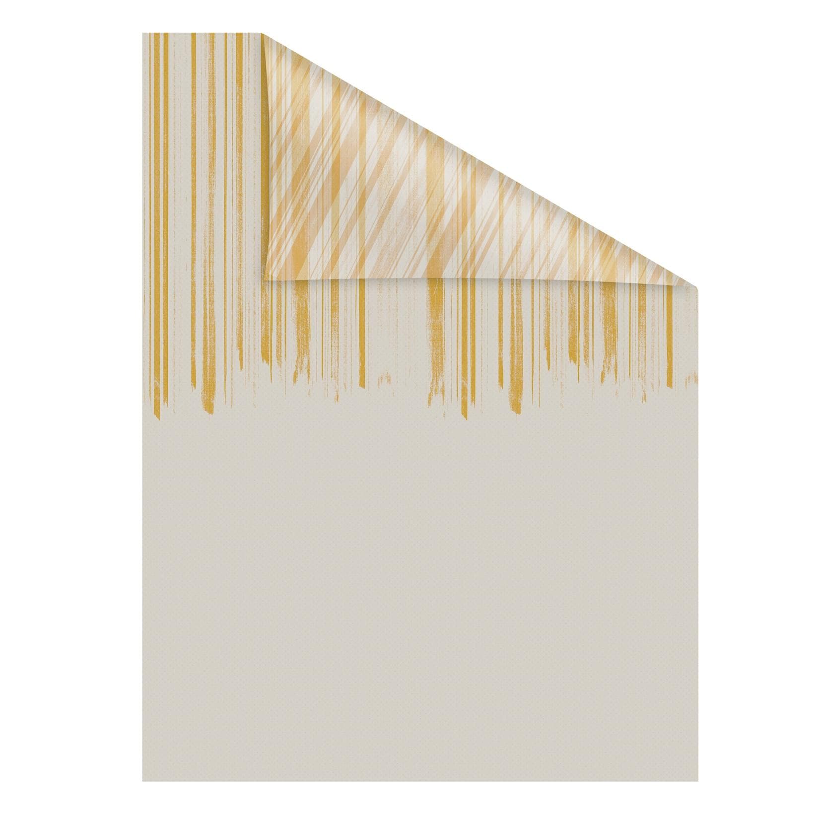 LICHTBLICK Fensterfolie Selbstklebend Sichtschutz Flowing Honey Gelb