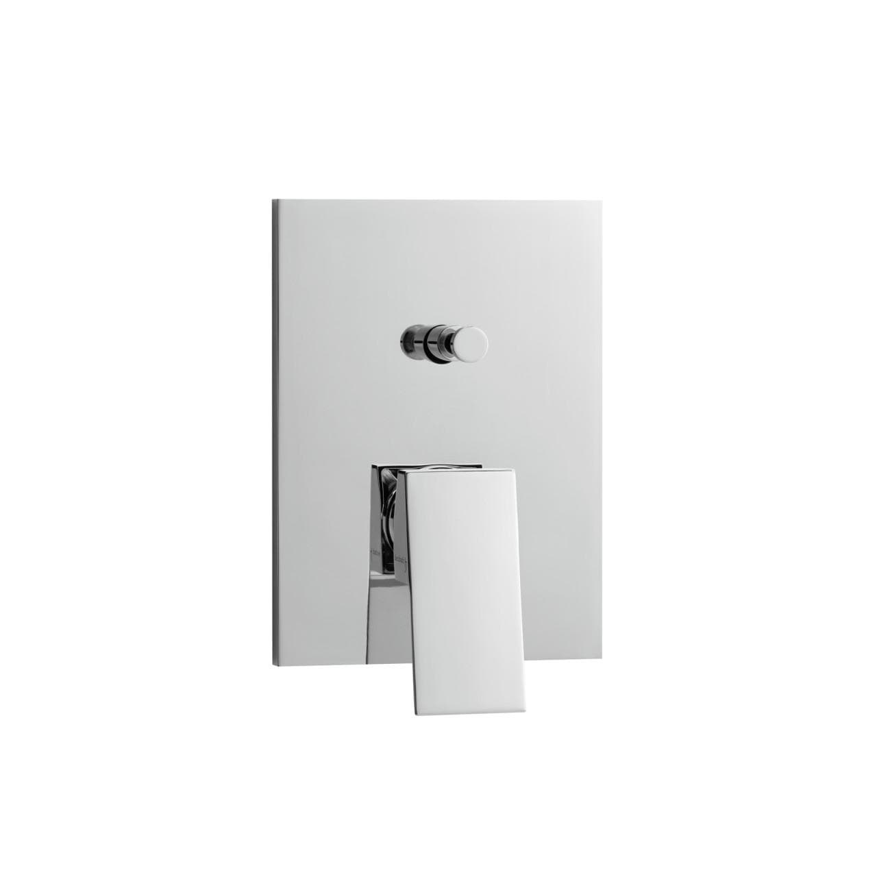 Herzbach NeoCastell Wannenarmatur Chrom Wandmontage