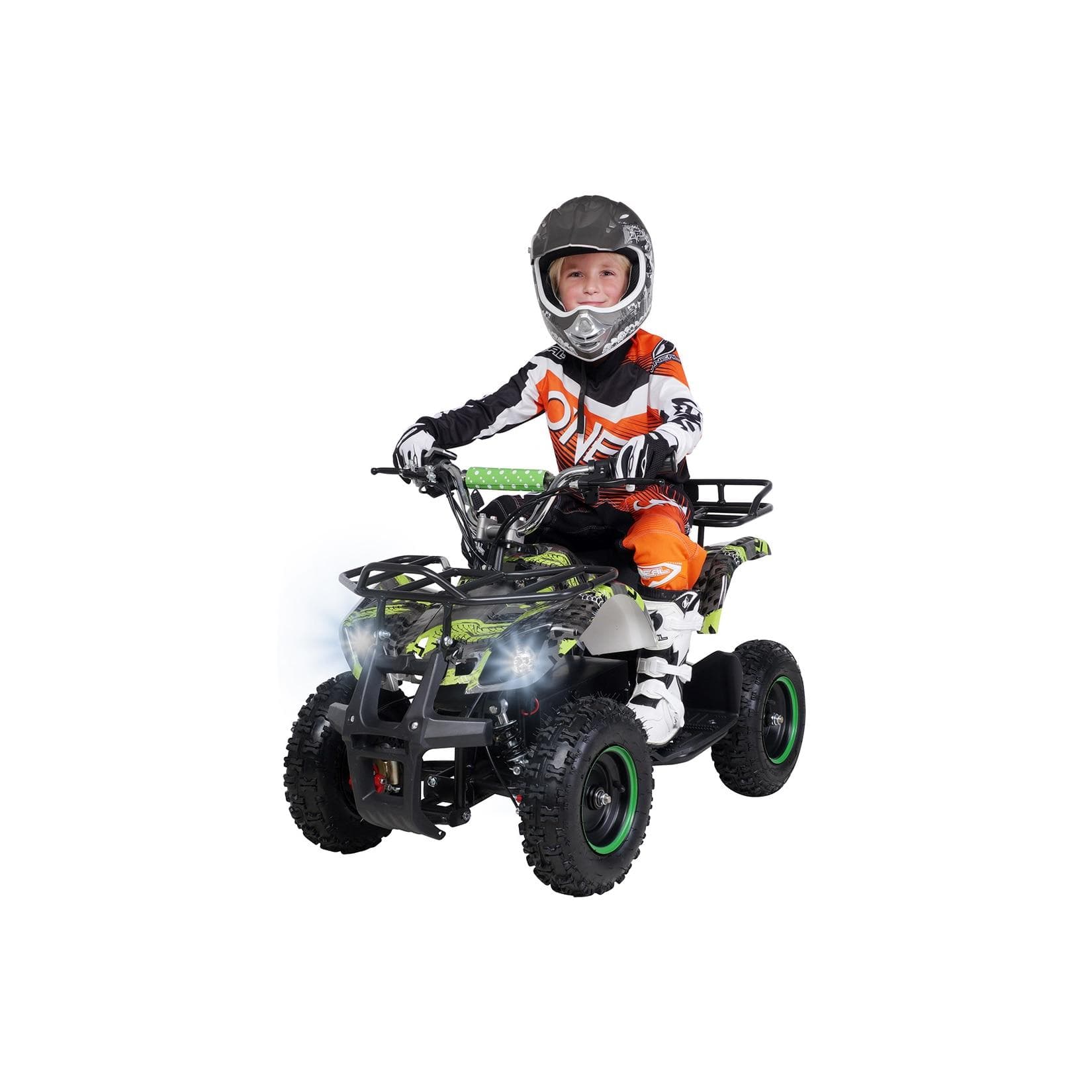 Actionbikes Motors Elektro-Kinderquad Torino 1000 Watt Grün Polo