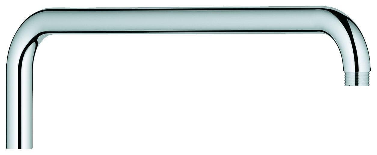 Moderner Brausearm aus Metall in Chrom