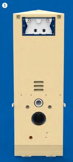 Grumbach Eck-WC-Stein 108 cm