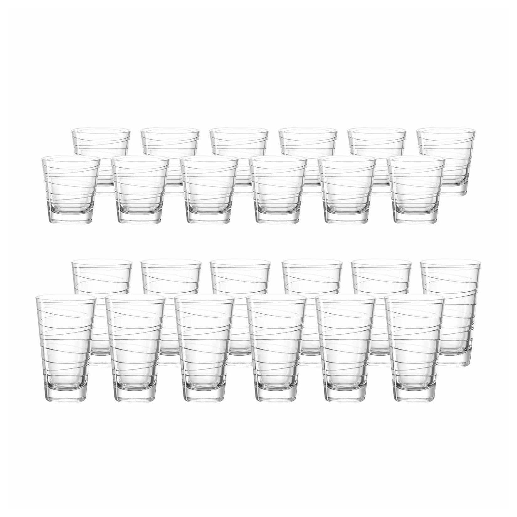 Leonardo Trinkgläser Vario 24er Set Transparent