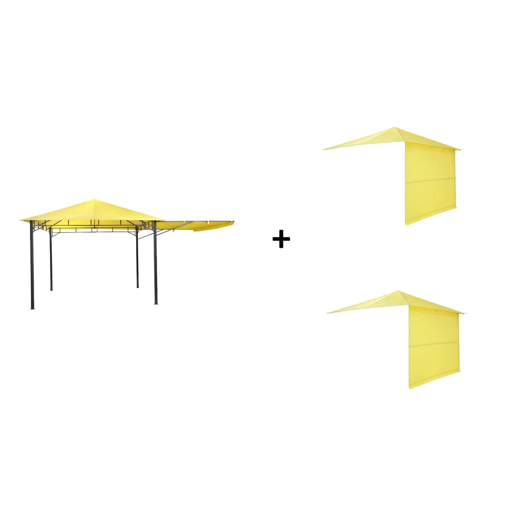 Tepro Pavillon Lehua inklusive 2 Ersatzdächer - Verschiedene Farben