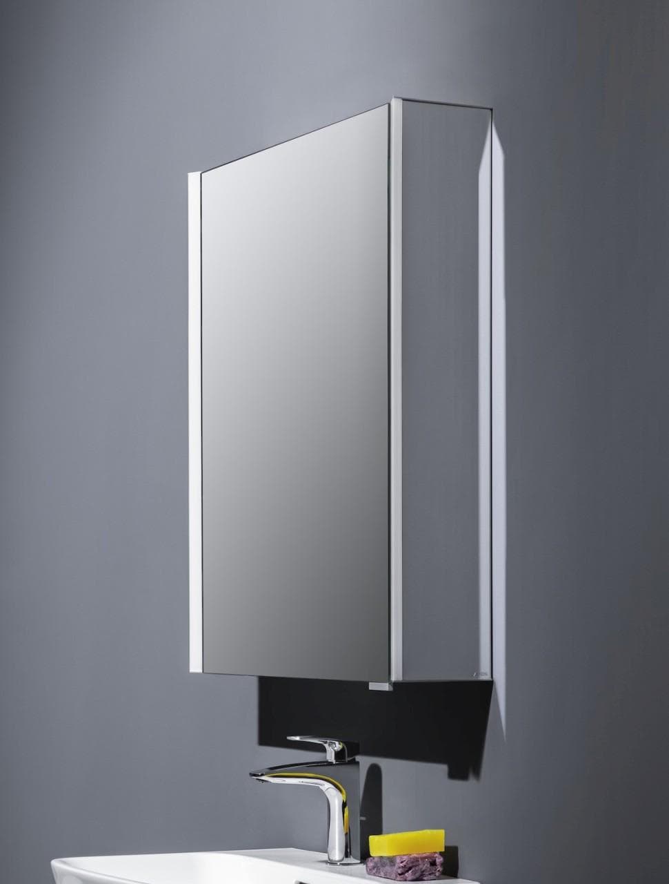 LAUFEN Frame 25 LED-Spiegelschrank 60cm Wandhängend Weiß