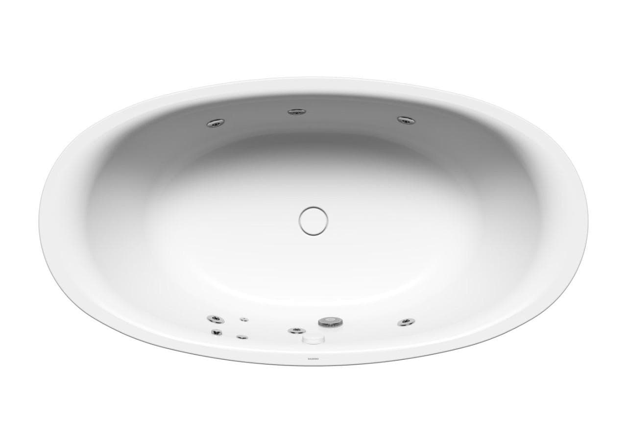 Kaldewei Badewanne ELLIPSO Mod.232-7 Oval 1900x1000mm Stahl-Emaille