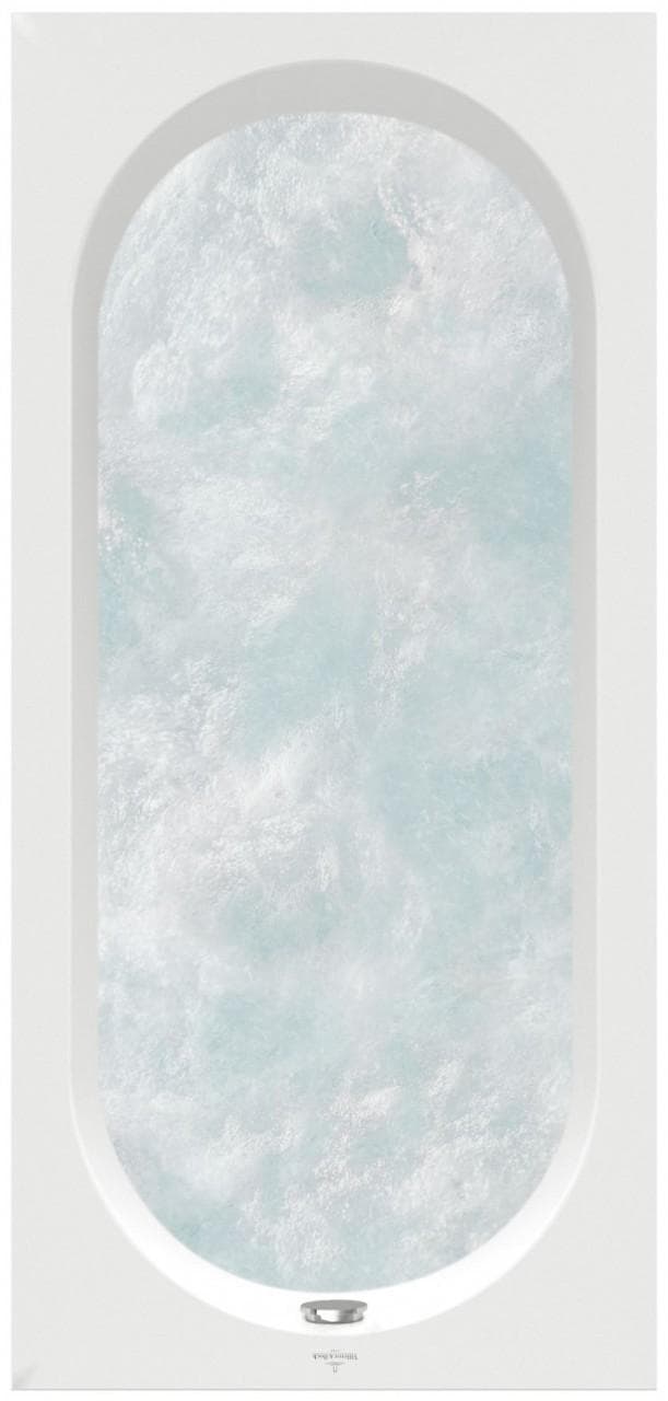 Villeroy & Boch Oberon Whirlpool Badewanne Weiß HydroPool Entry