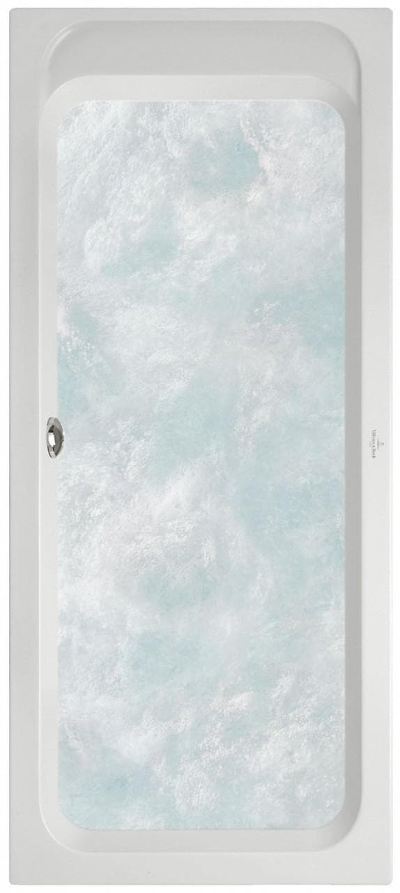 Villeroy & Boch Architectura Whirlpool Badewanne 180x80 cm Weiß HydroPool Entry