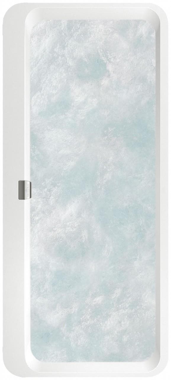 Villeroy & Boch Whirlpool Squaro Edge 12 Ovale Badewanne Weiß AirPool Entry