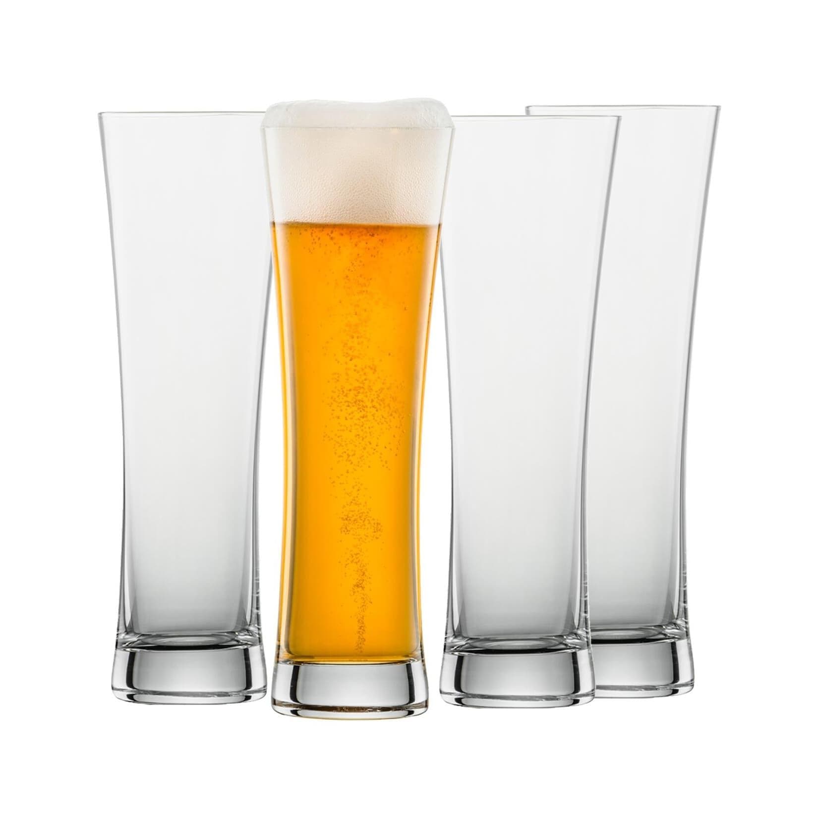 Schott Zwiesel Weizenbierglas Beer Basic 4er Set Transparent