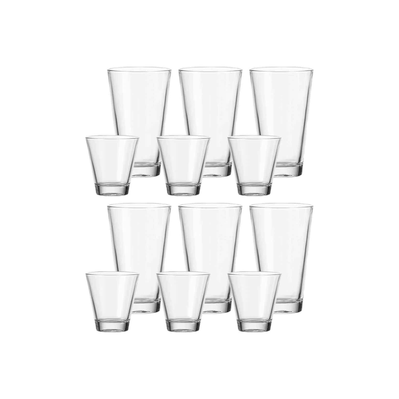Leonardo Trinkgläser Ciao 12er Set Stapelbecher