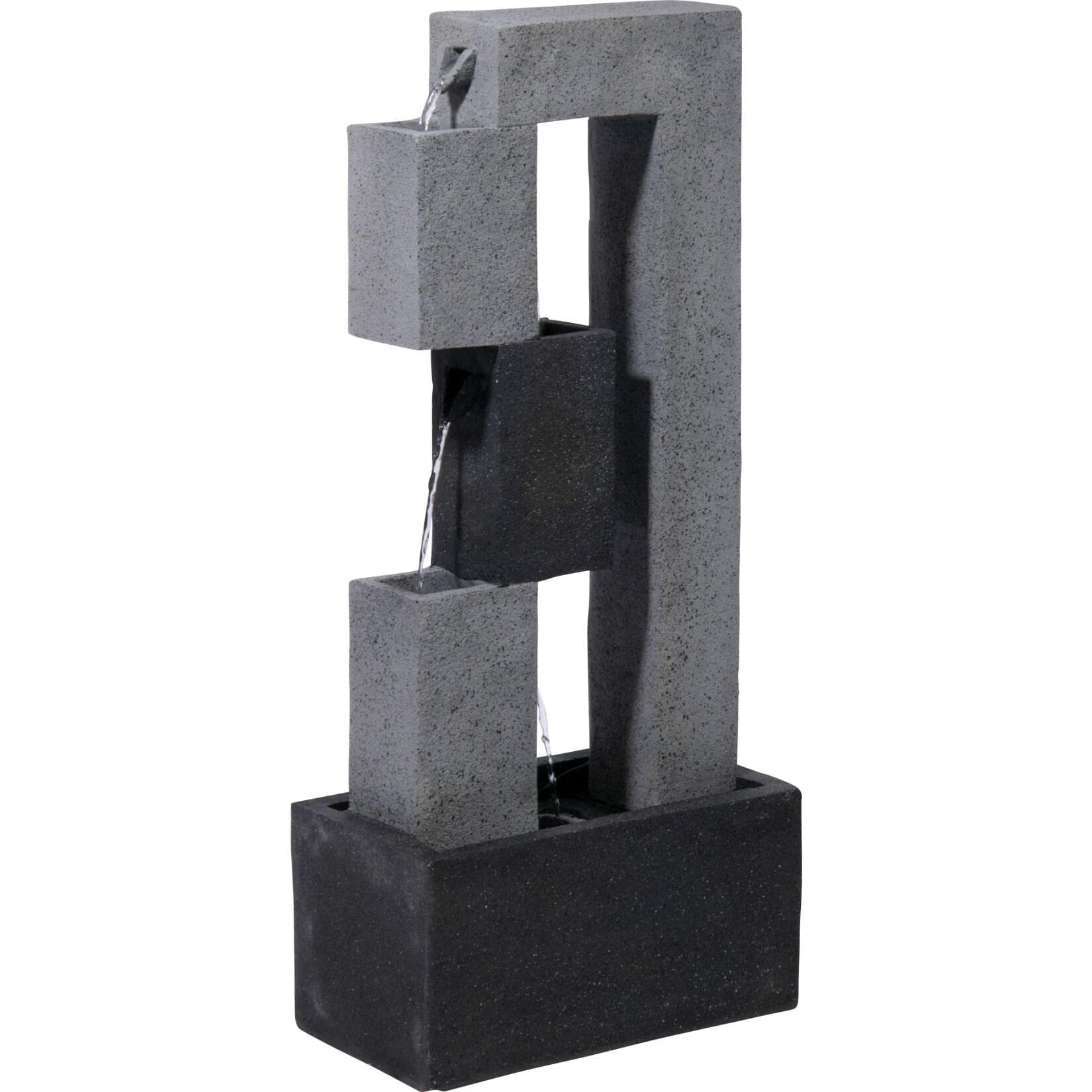 Dobar Polyresinbrunnen mit Pumpe - Wetterfest