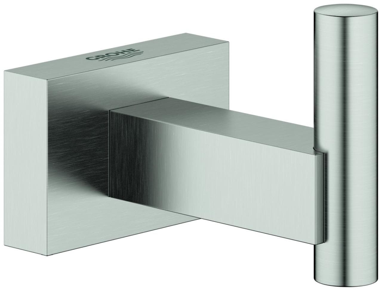 Grohe Bademantelhaken Essentials Cube Supersteel