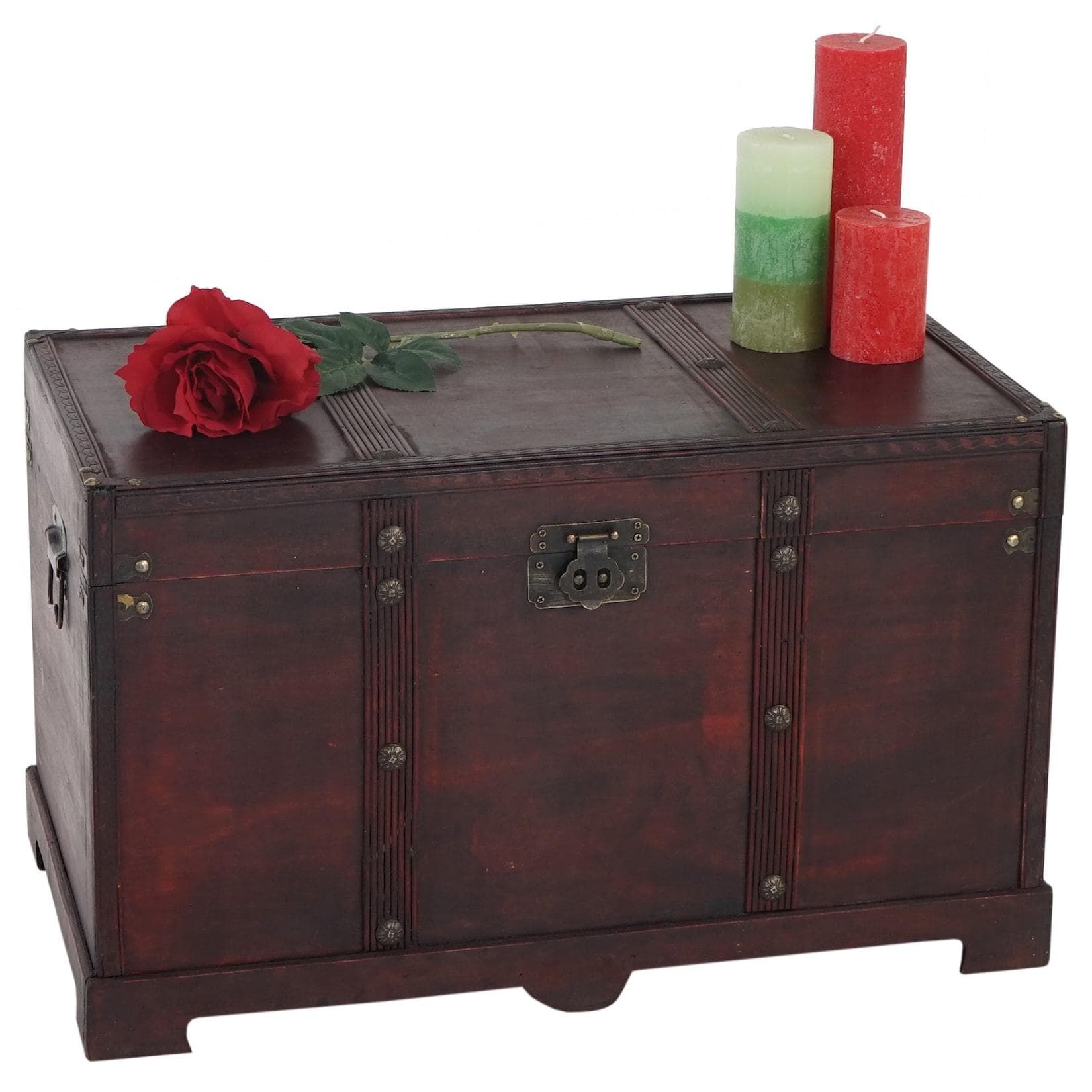 MCW Antibes-XL Truhe: Eckig mit Seitlichen Tragegriffen - Stabil & Dekorativ