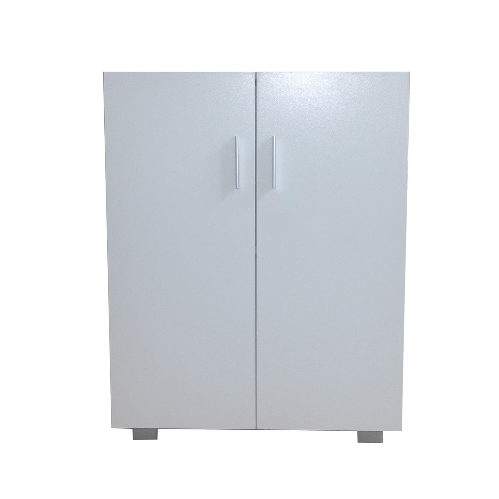 HTI-Living Kommode Thekla 6077 2-türig Beton-Weiß