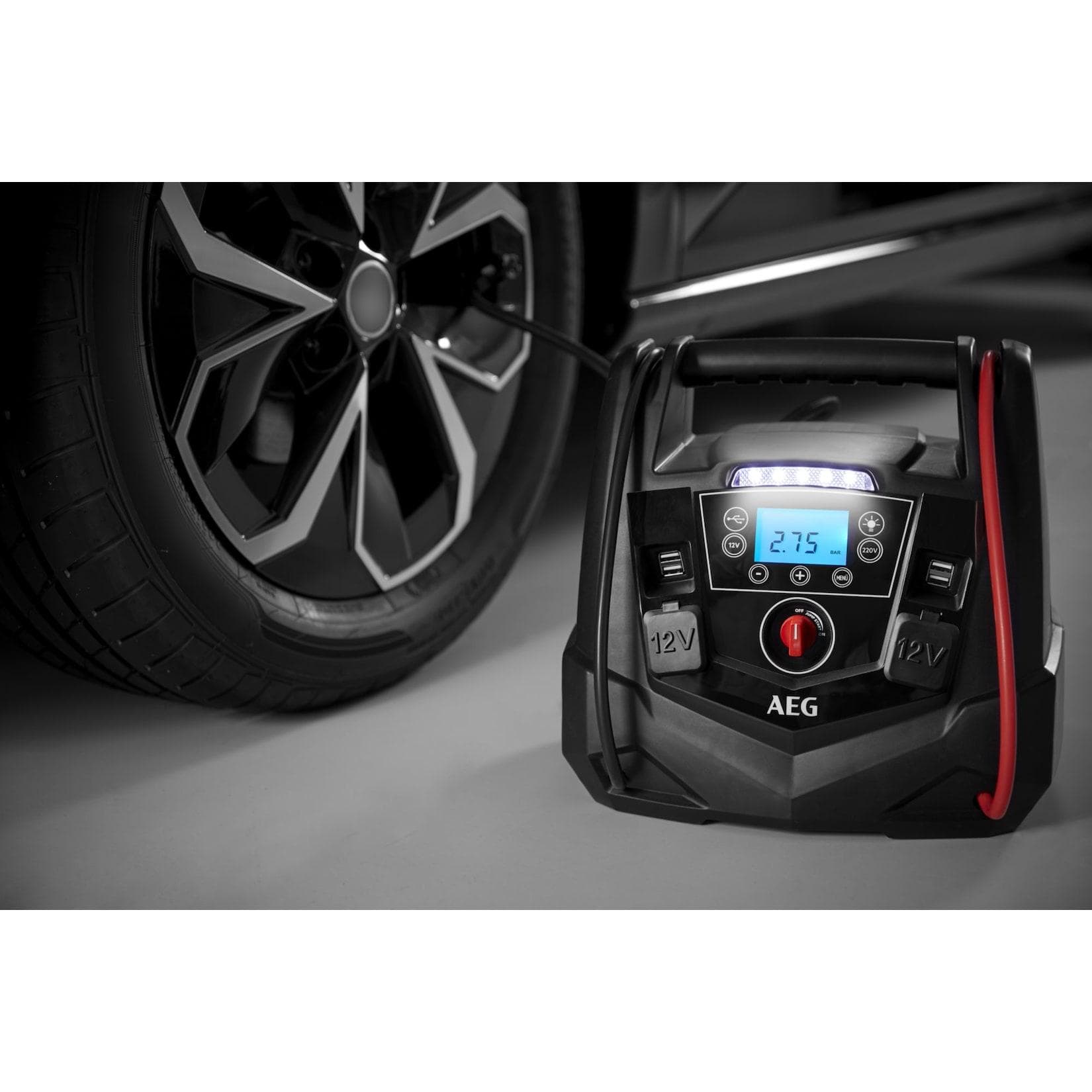 AEG Energiestation JP 10 mit Kompressor 10 bar