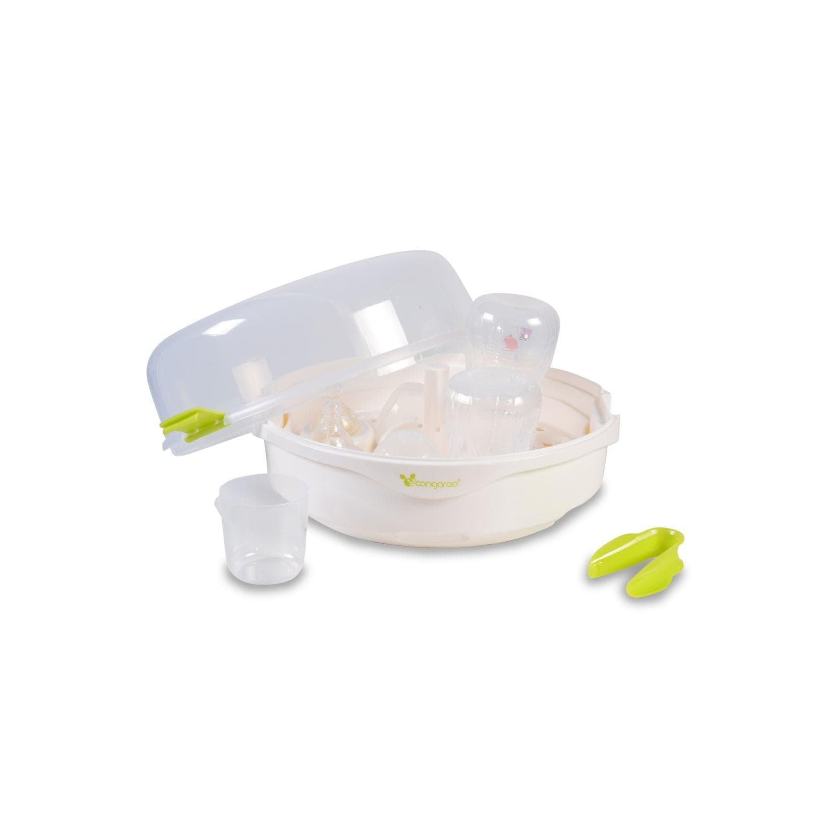 Cangaroo Mikrowellen Sterilisator Fresh 5 Flaschen Weiß