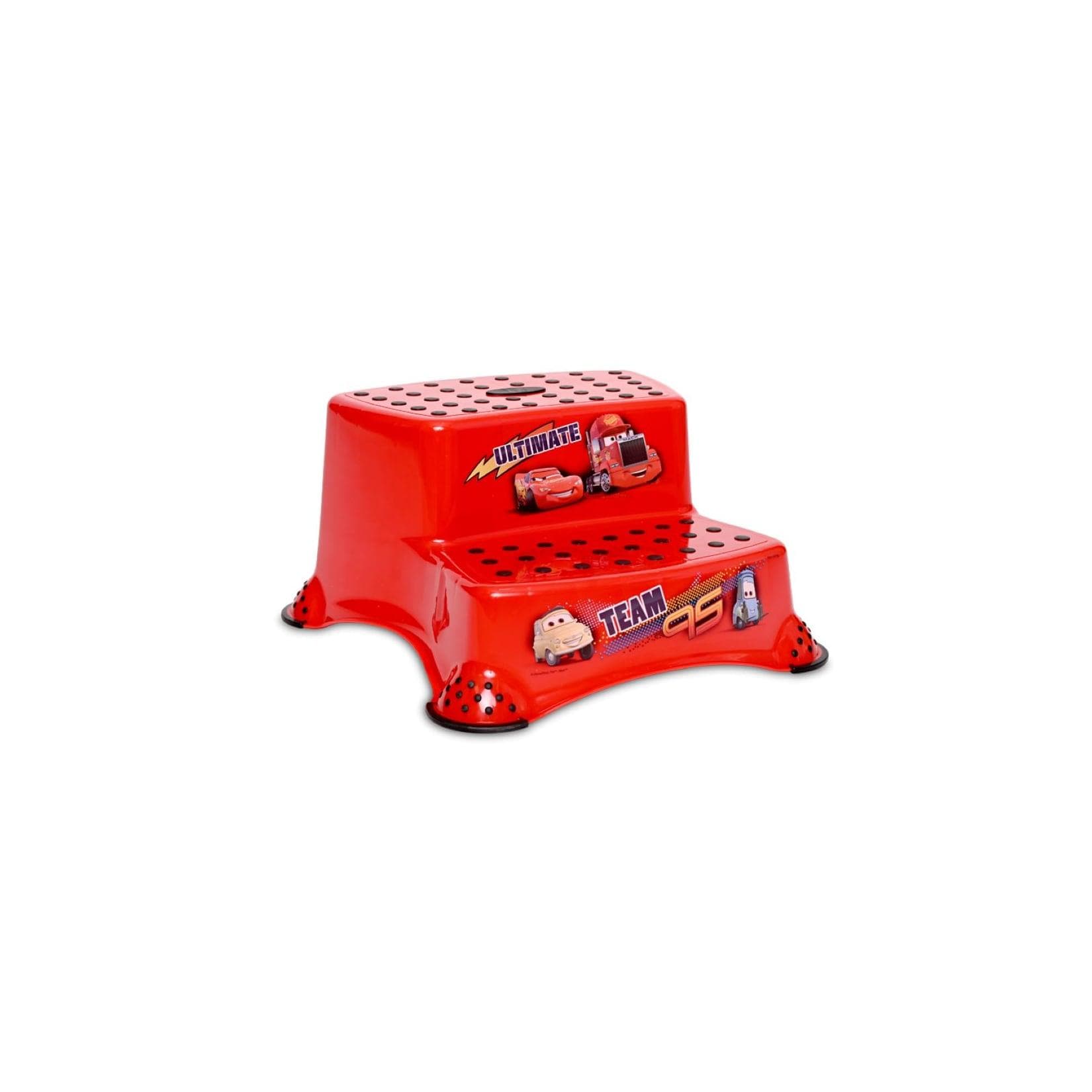 Lorelli Tritthocker Badhocker zweistufig rot