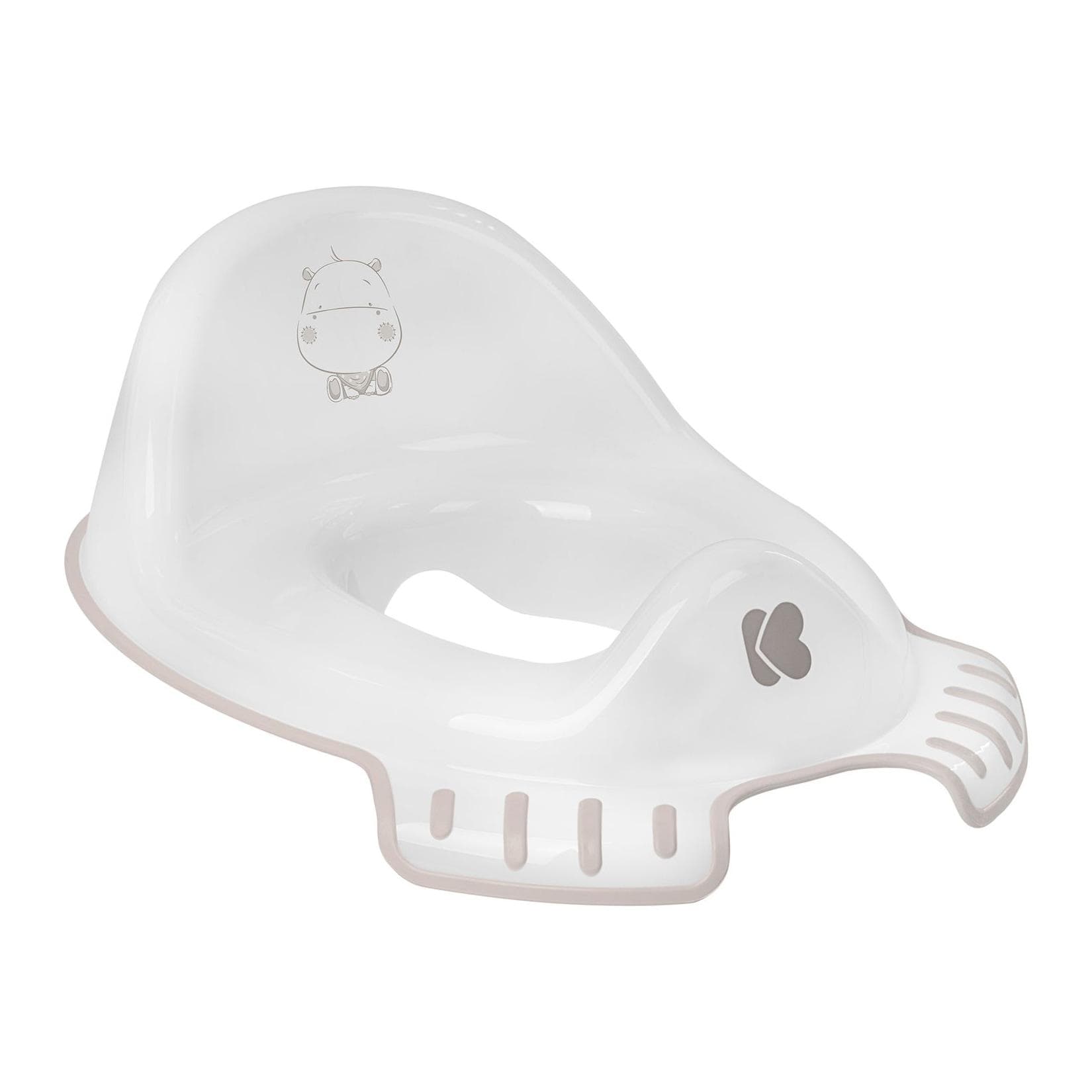 Kikkaboo Toilettenaufsatz Hippo Beige Spritzschutz