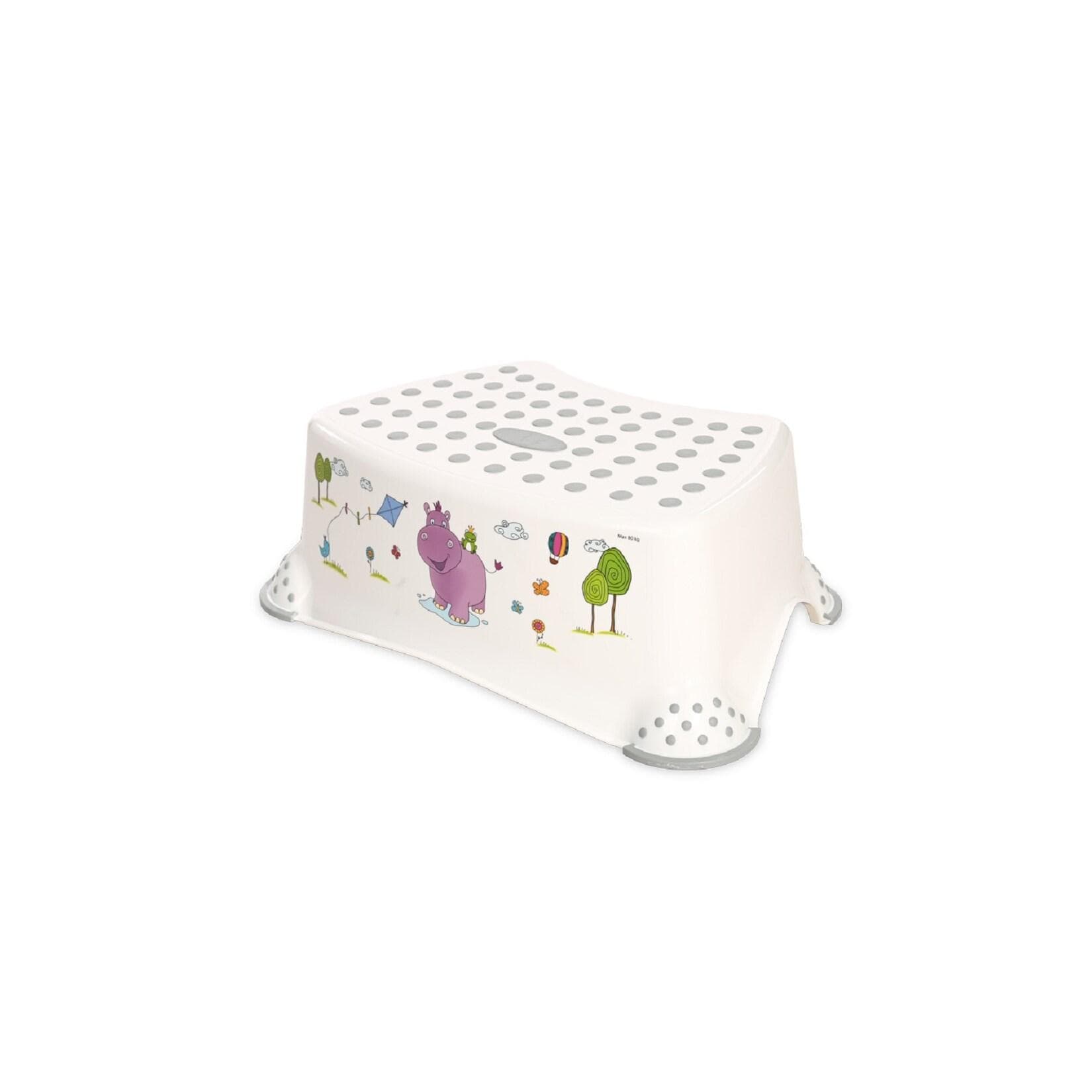 Lorelli Kinder Badhocker Hippo Rutschfest mit Gumminoppen