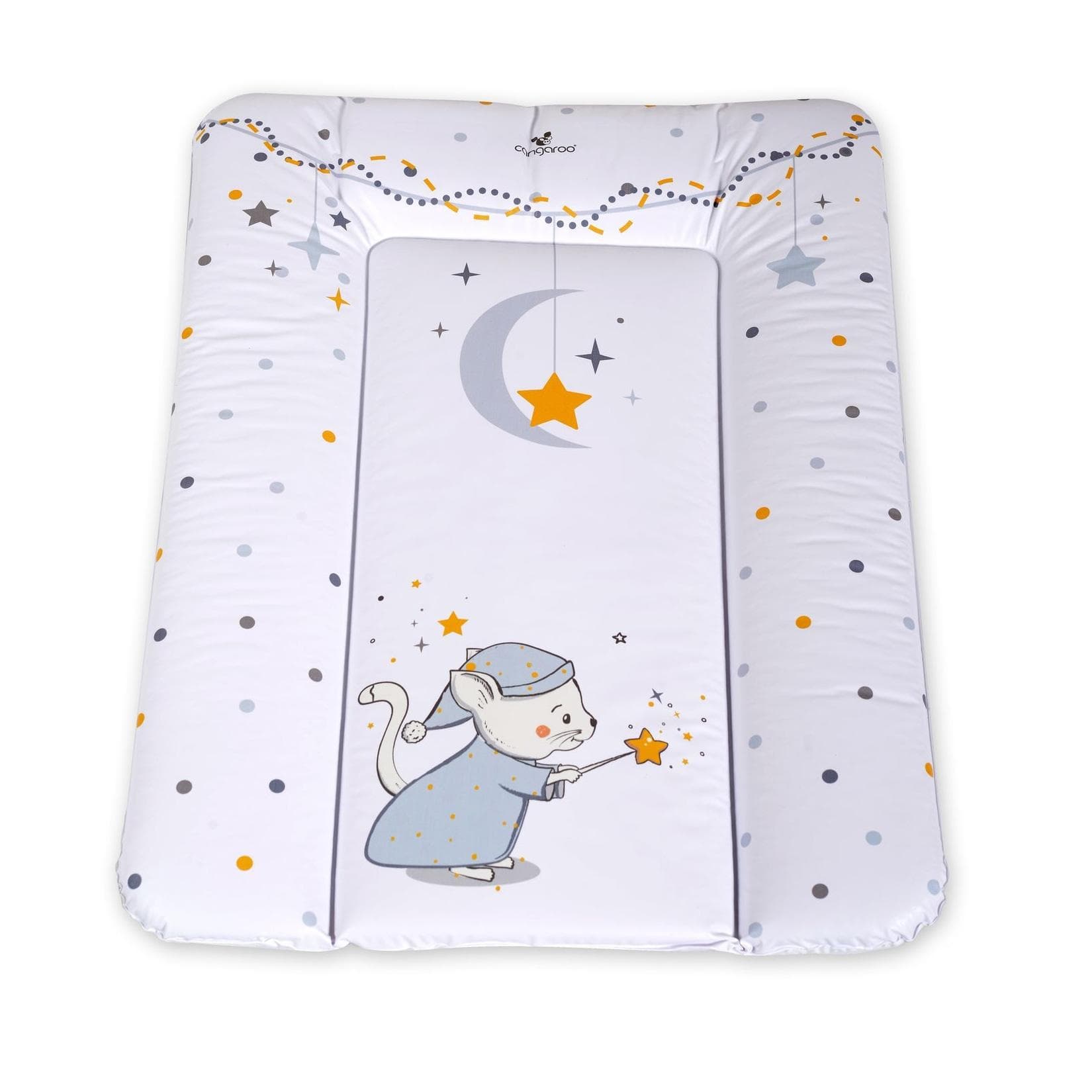 Cangaroo Wickelauflage Soft Weiß Gepolstert
