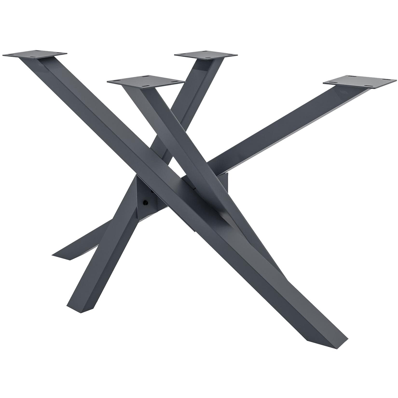 Metall-Kreuzgestell für DIY Tische