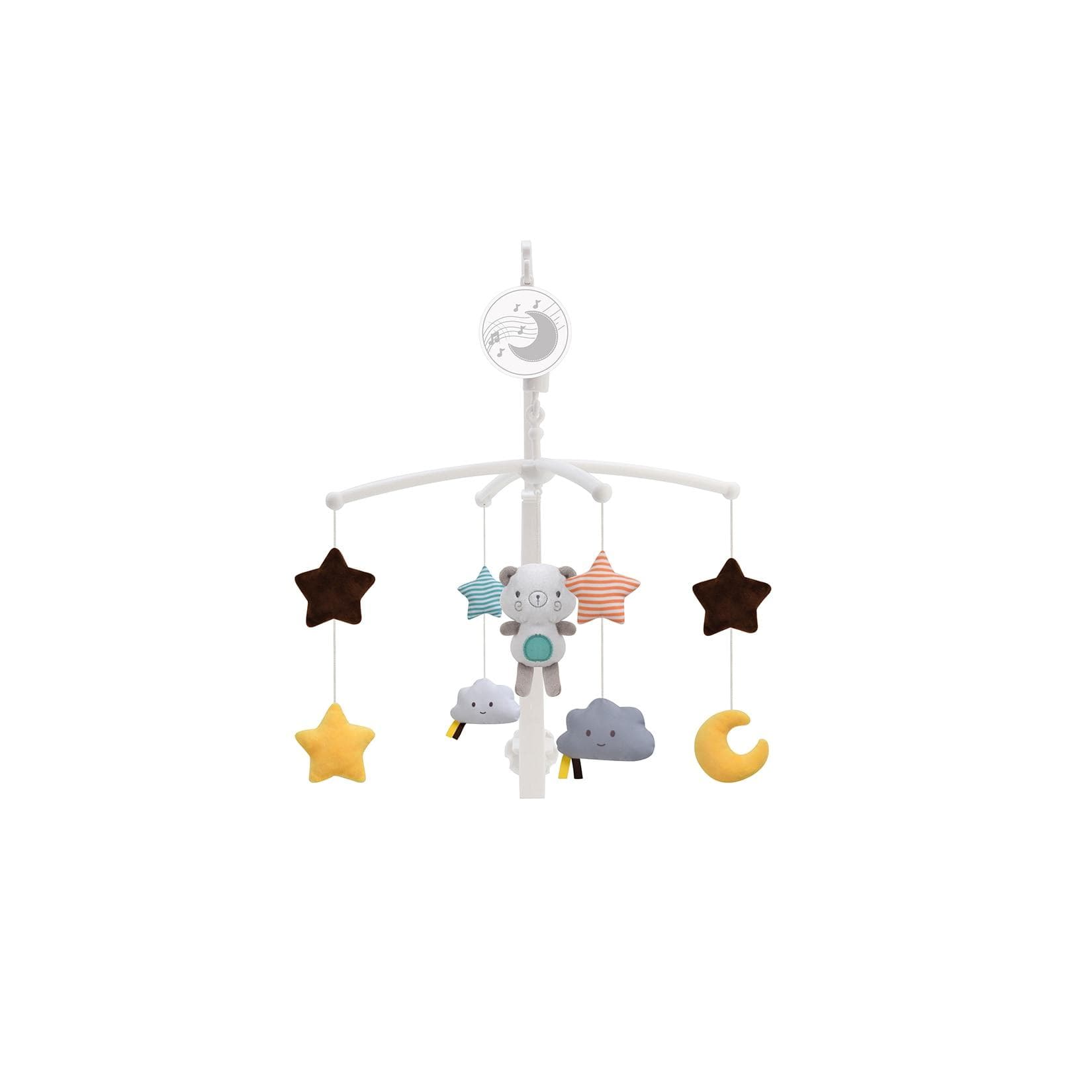 Cangaroo Musik Mobile 63605 Dreamy grau mit Aufzugsmechanismus