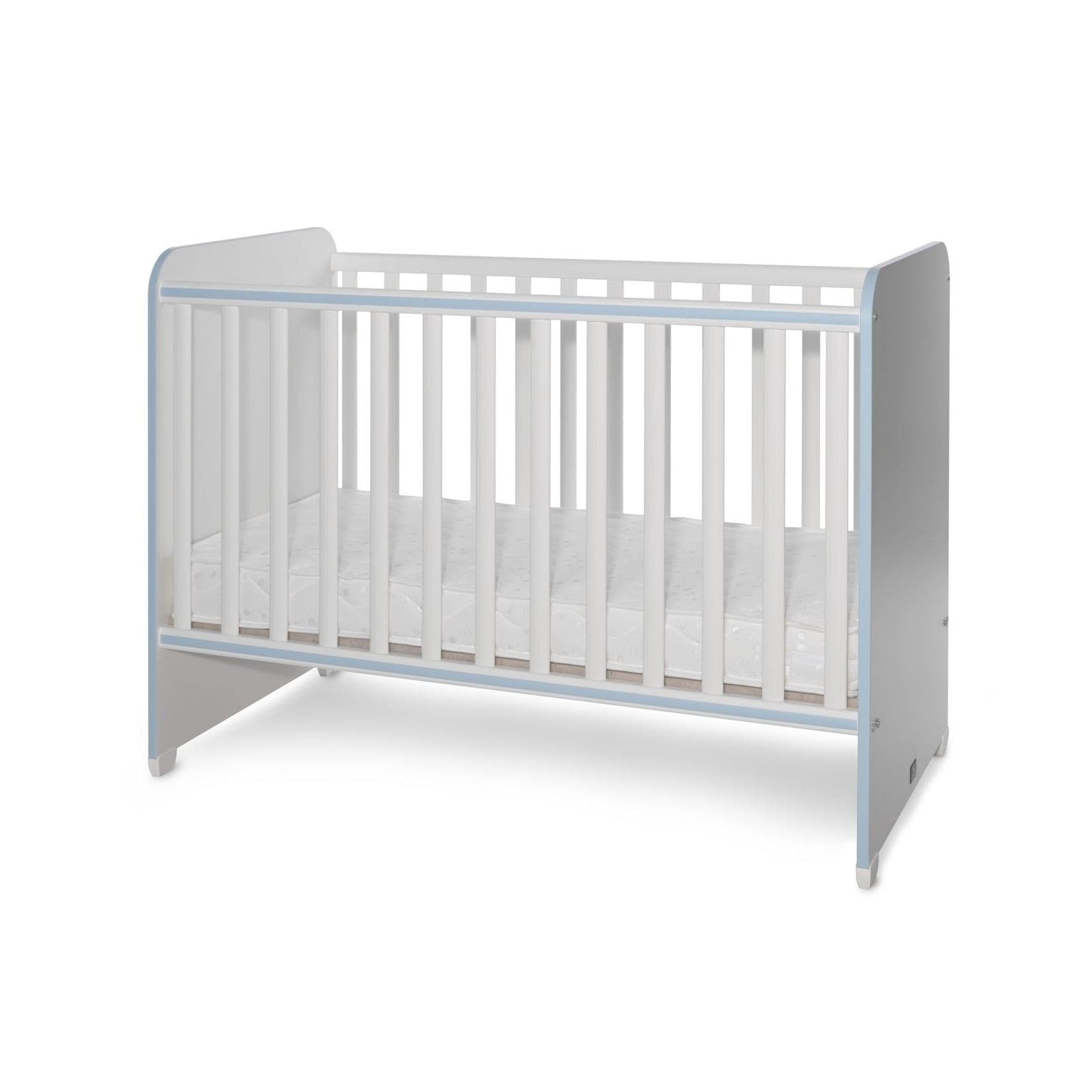 Lorelli Babybett Sweet Dream Blau mit zwei Höhenpositionen