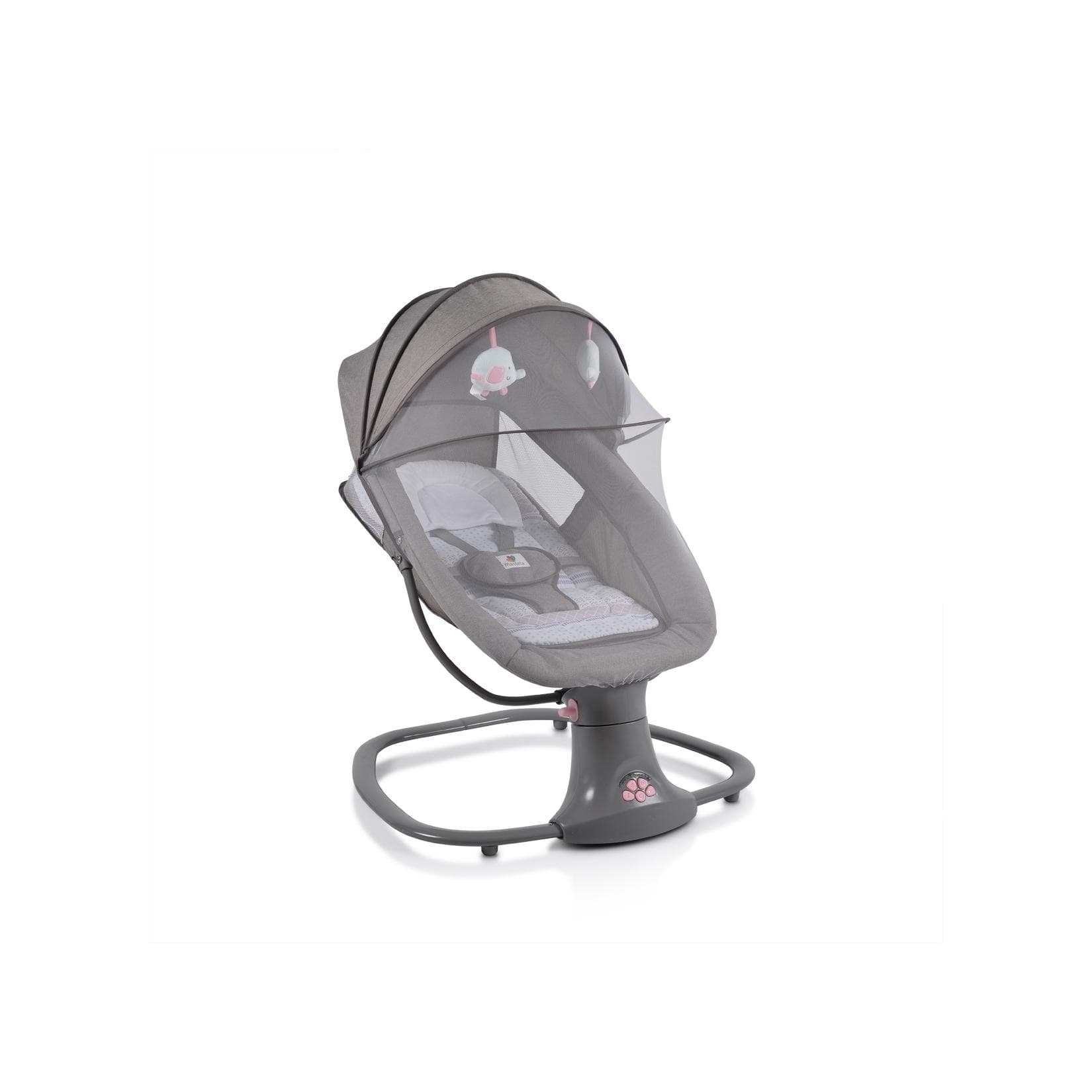 Moni Babywippe Axel 3 in 1 pink mit Fernbedienung