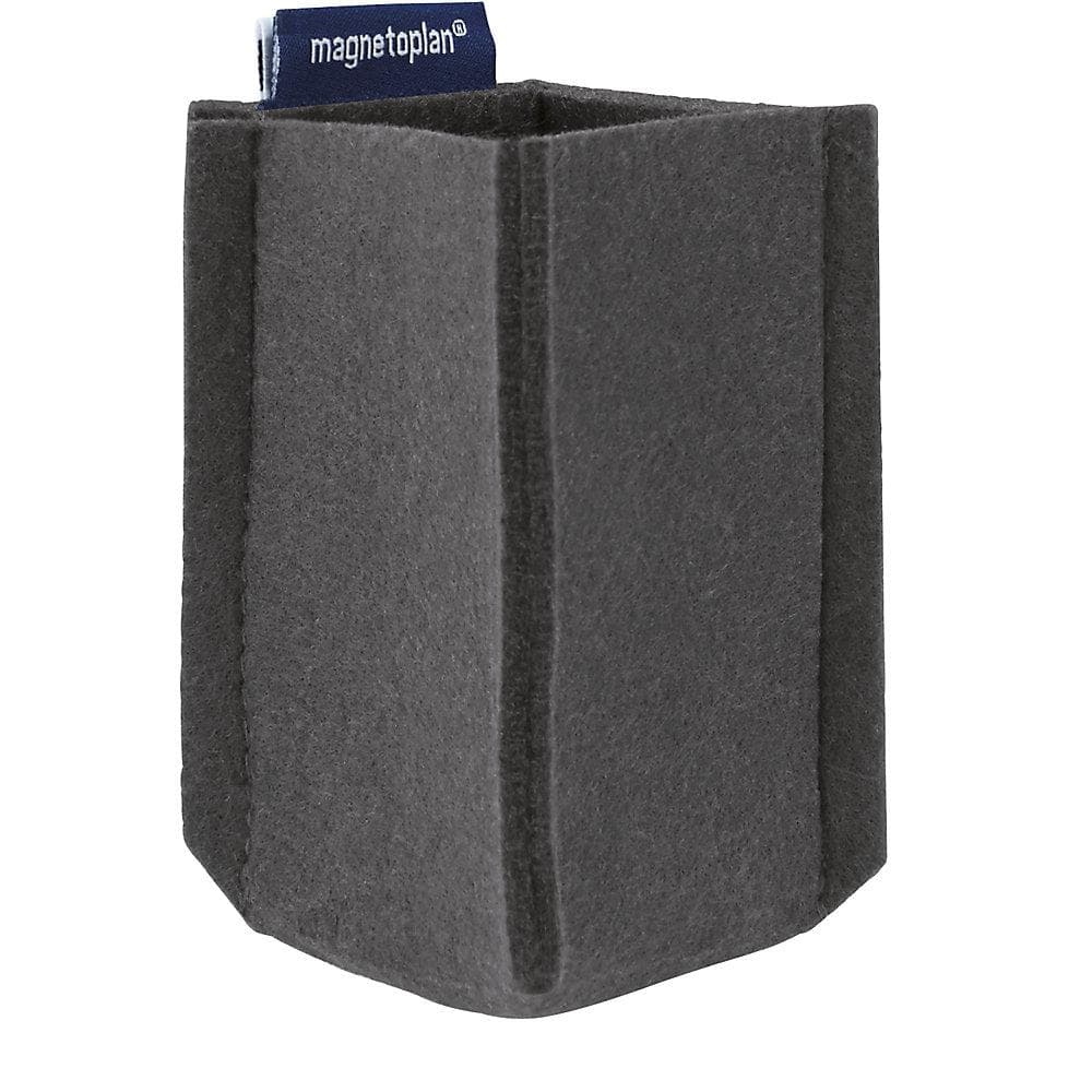 magnetoplan Stifteköcher magnetoTray SMALL Grau Magnetisch