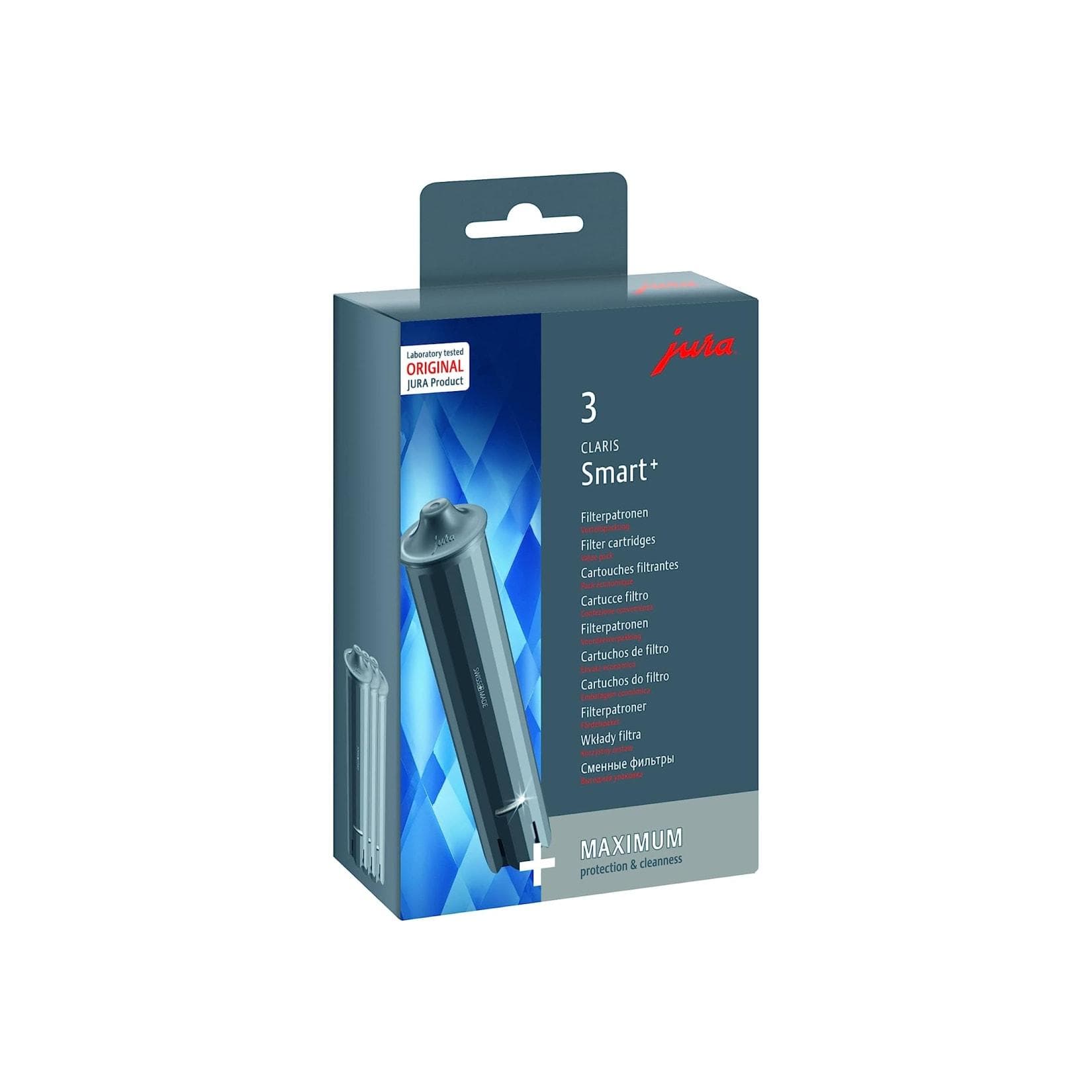 Jura Claris Filterpatrone Smart+ 24233 3er Pack Weiß