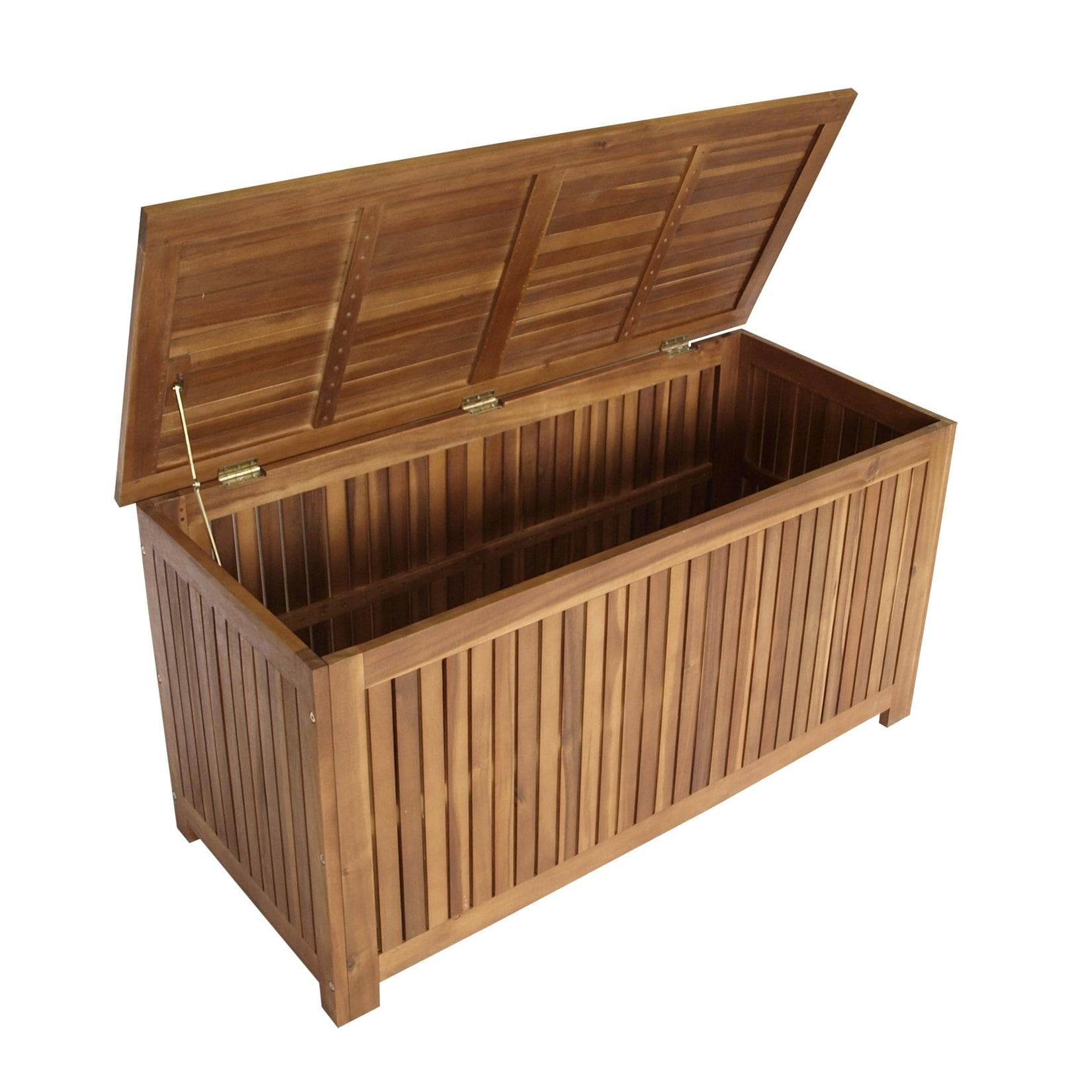 DEGAMO Auflagenbox ST. VINCENT - Elegantes Akazien-Holz Design mit Belüftung