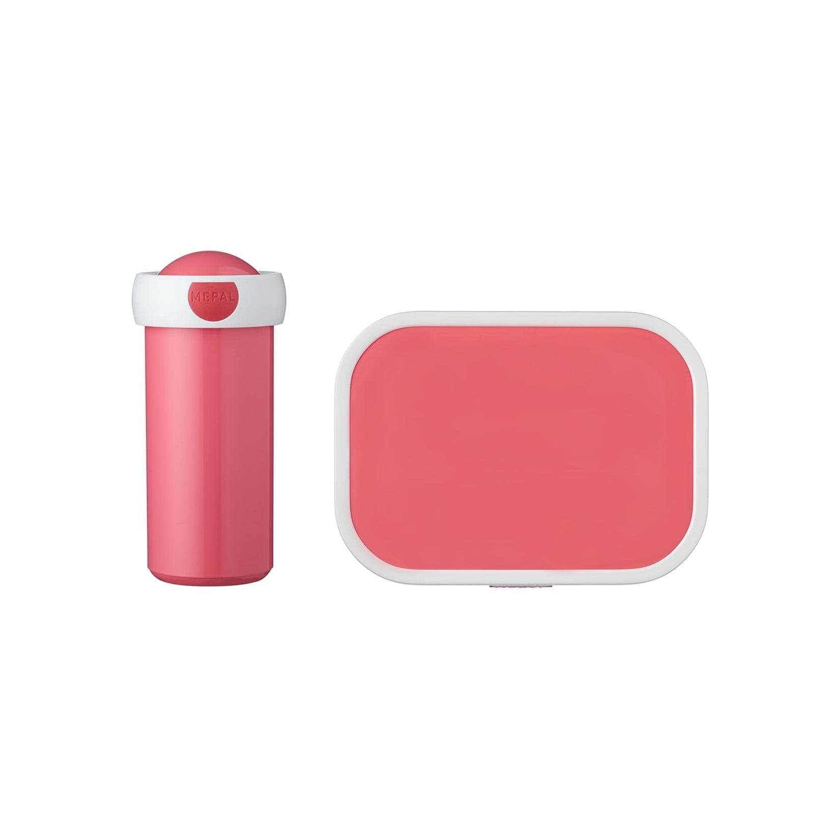 Mepal Campus Lunchset Brotdose + Becher pink 2er Set