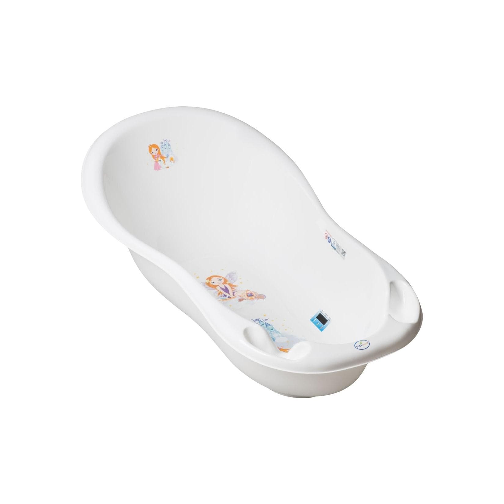 Chipolino Babybadewanne Marea Prinzessin 102 cm Thermometer Ablagefächer