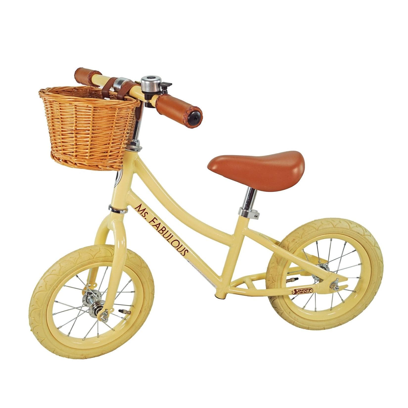 Best Sporting Vintage Laufrad 12 Zoll Creme Retro