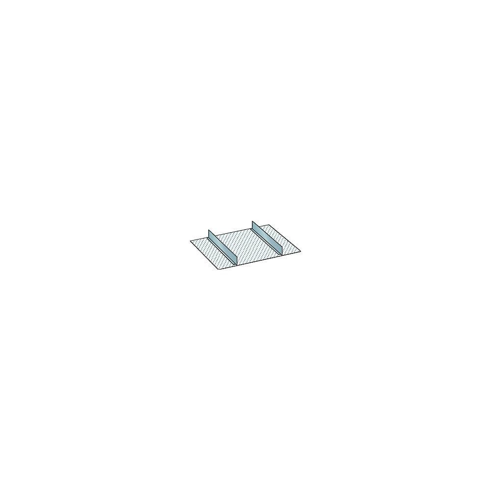 LISTA Einteilungs-Set Aluminium für 459x459 mm Schubladen