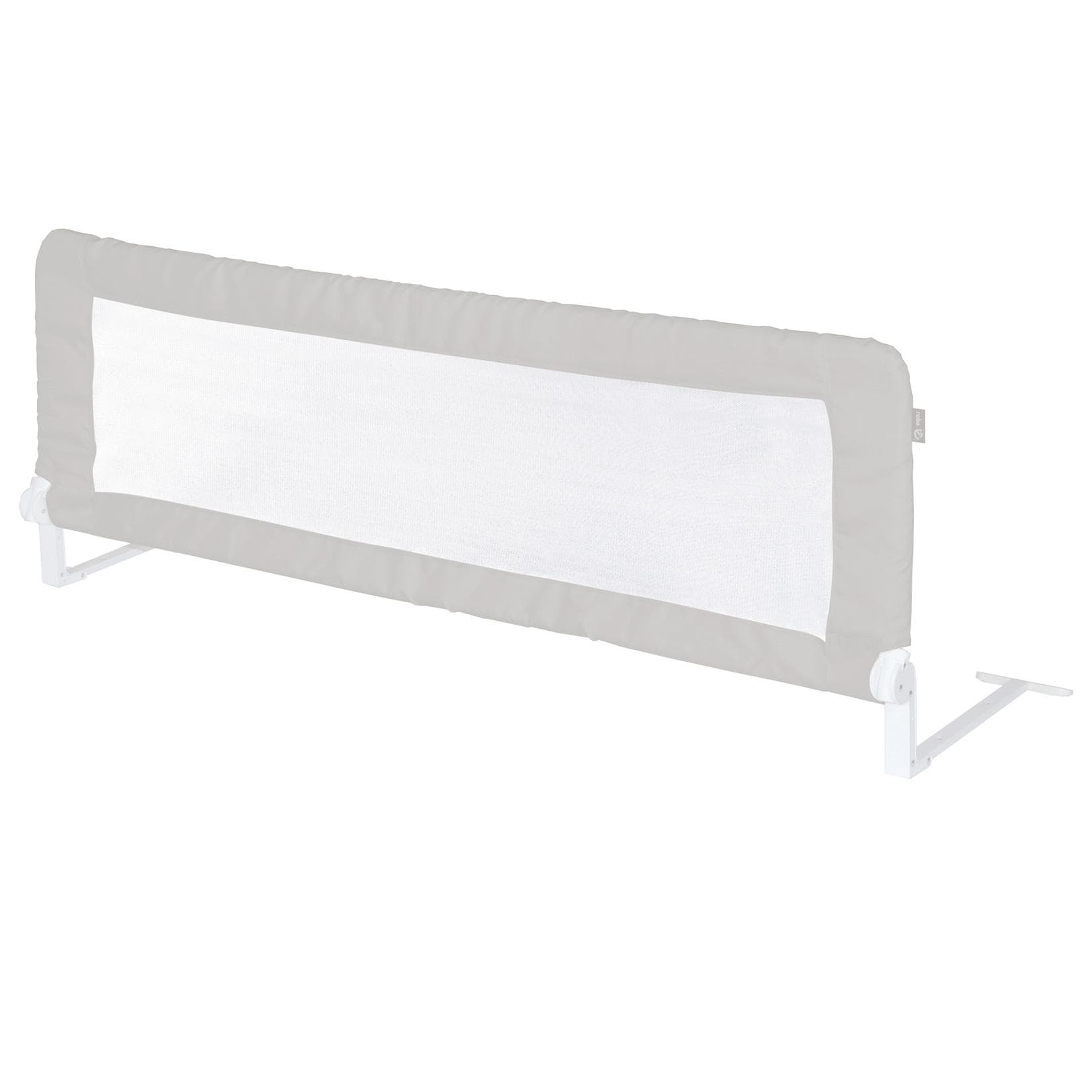 ROBA Bettschutzgitter Klipp-Klapp Grau 102 cm