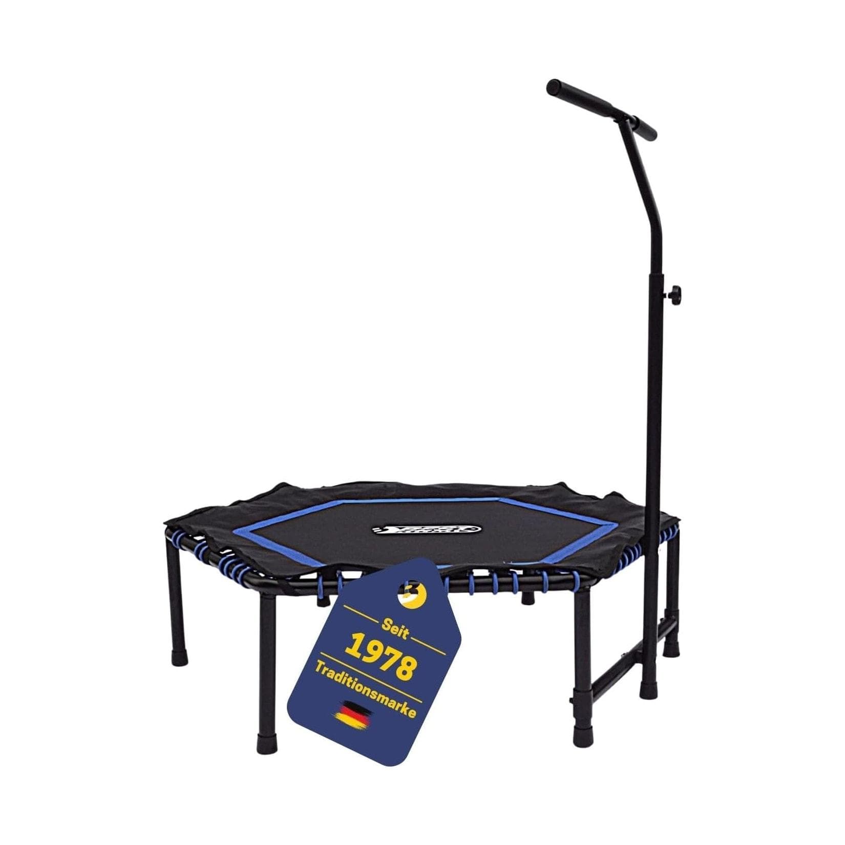 Best Sporting Fitness Trampolin mit Griff 120x108 cm