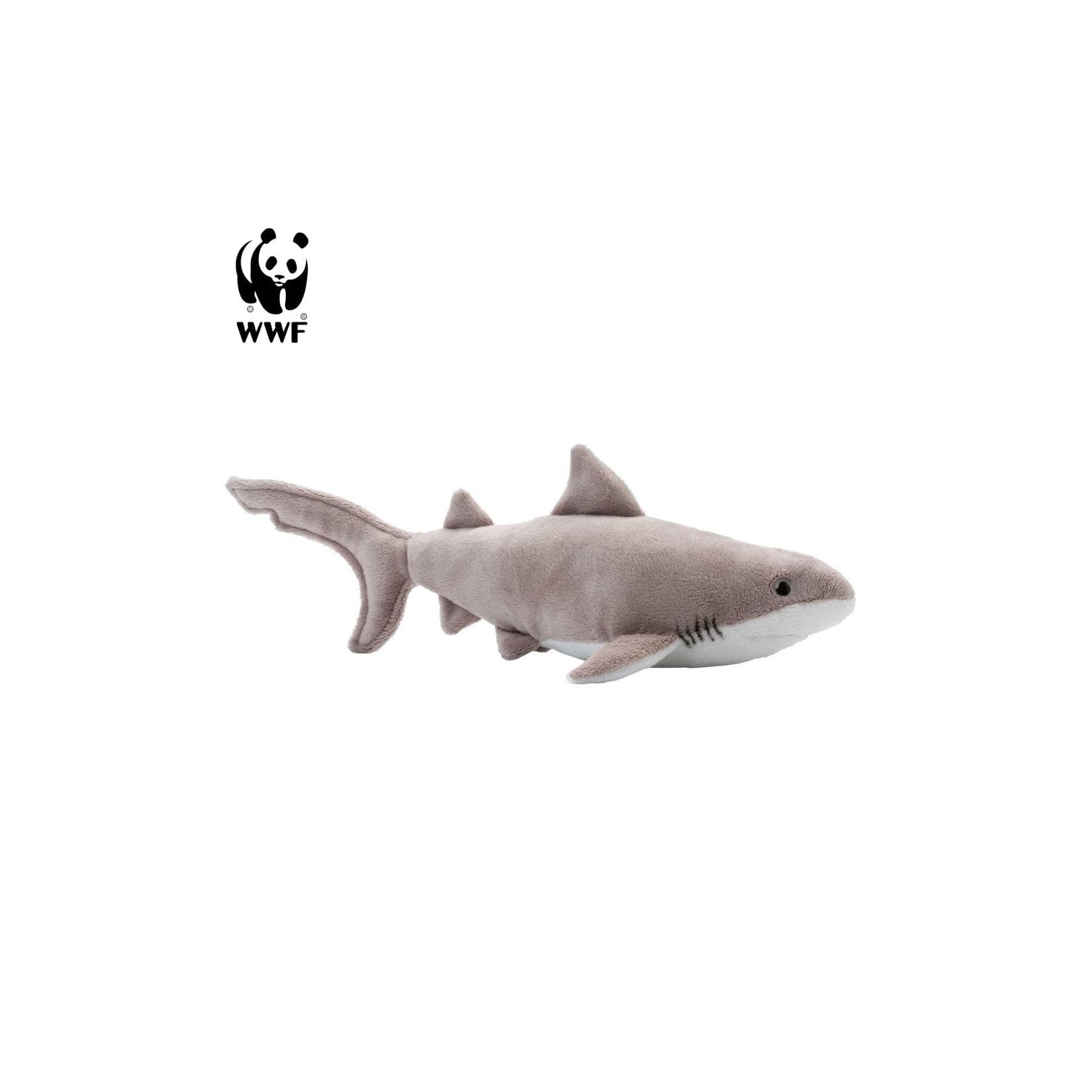 WWF Plüschtier Weißer Hai 33cm Haifisch Kuscheltier