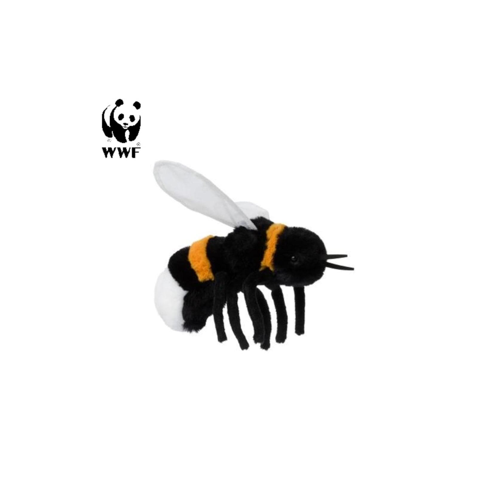 WWF Plüschtier Hummel lebensecht 15cm Kuscheltier