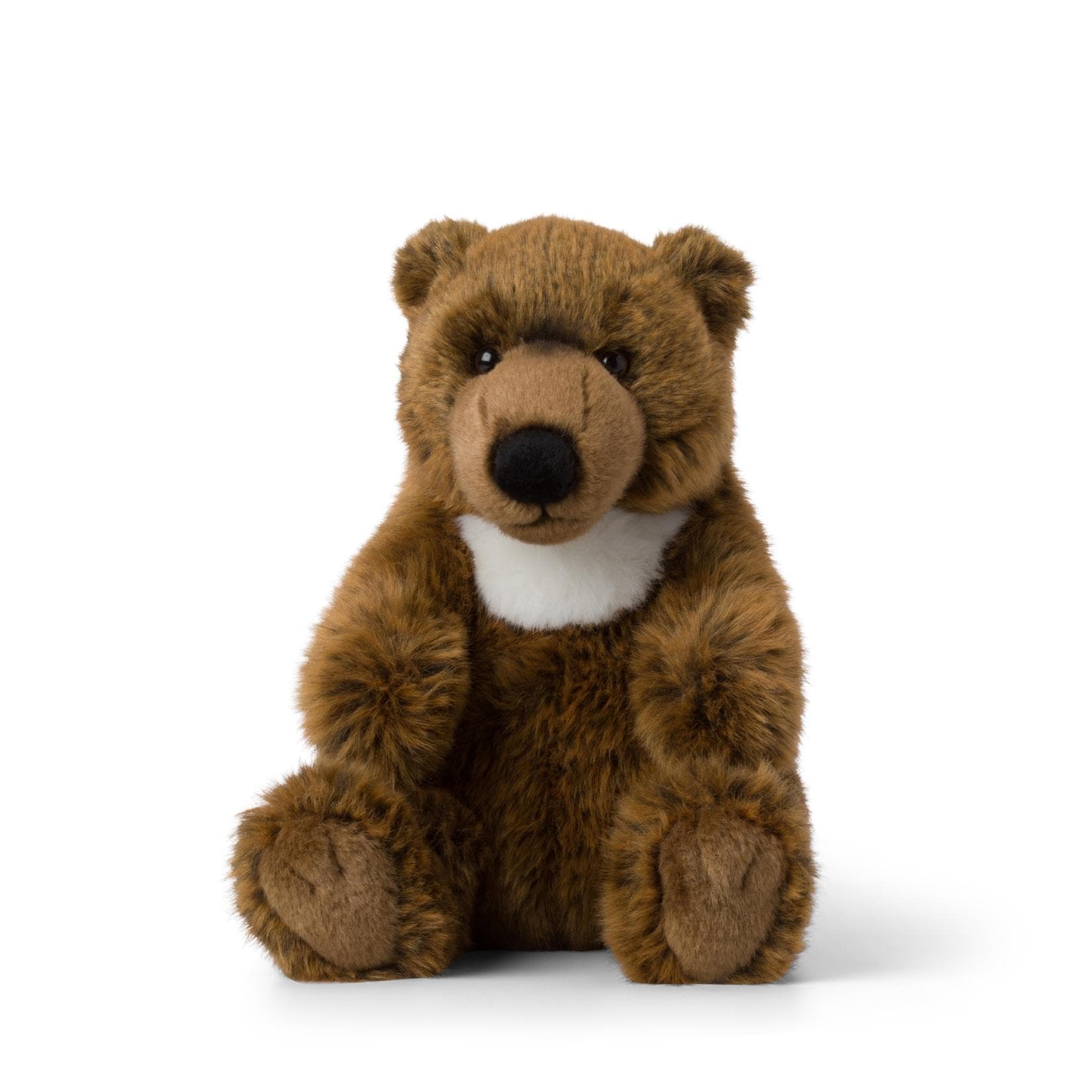 WWF Plüschtier Grizzly sitzend 20cm lebensecht Kuscheltier