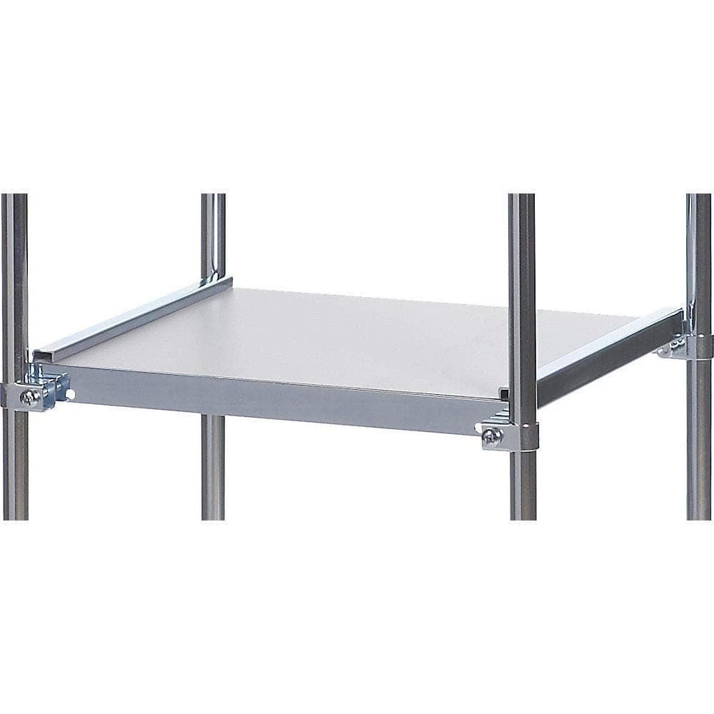 HelgeNyberg Ablage mit Halterungen Grau Laminat
