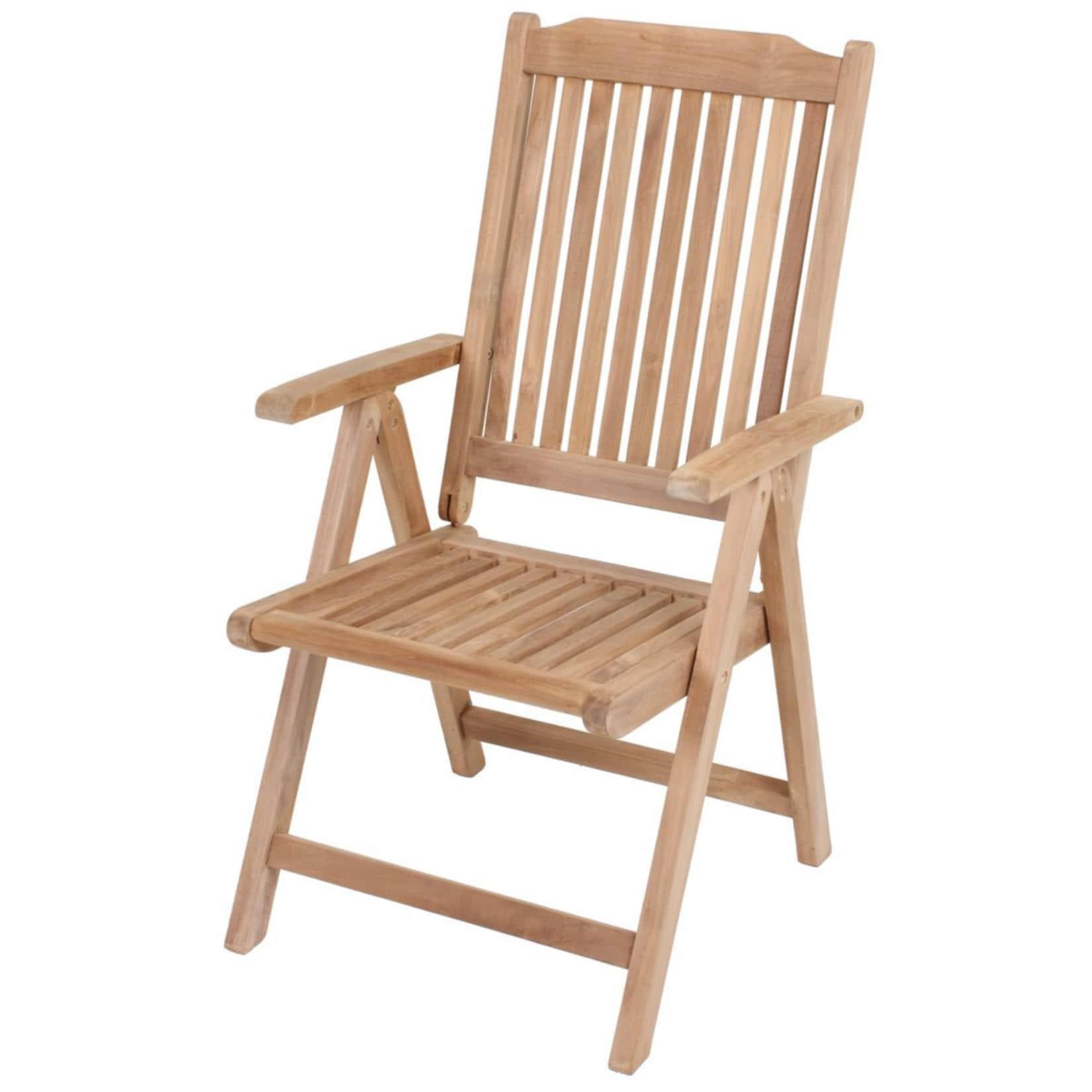 Garden Pleasure Hochlehner Solo 940125 Teakholz 5-fach verstellbar