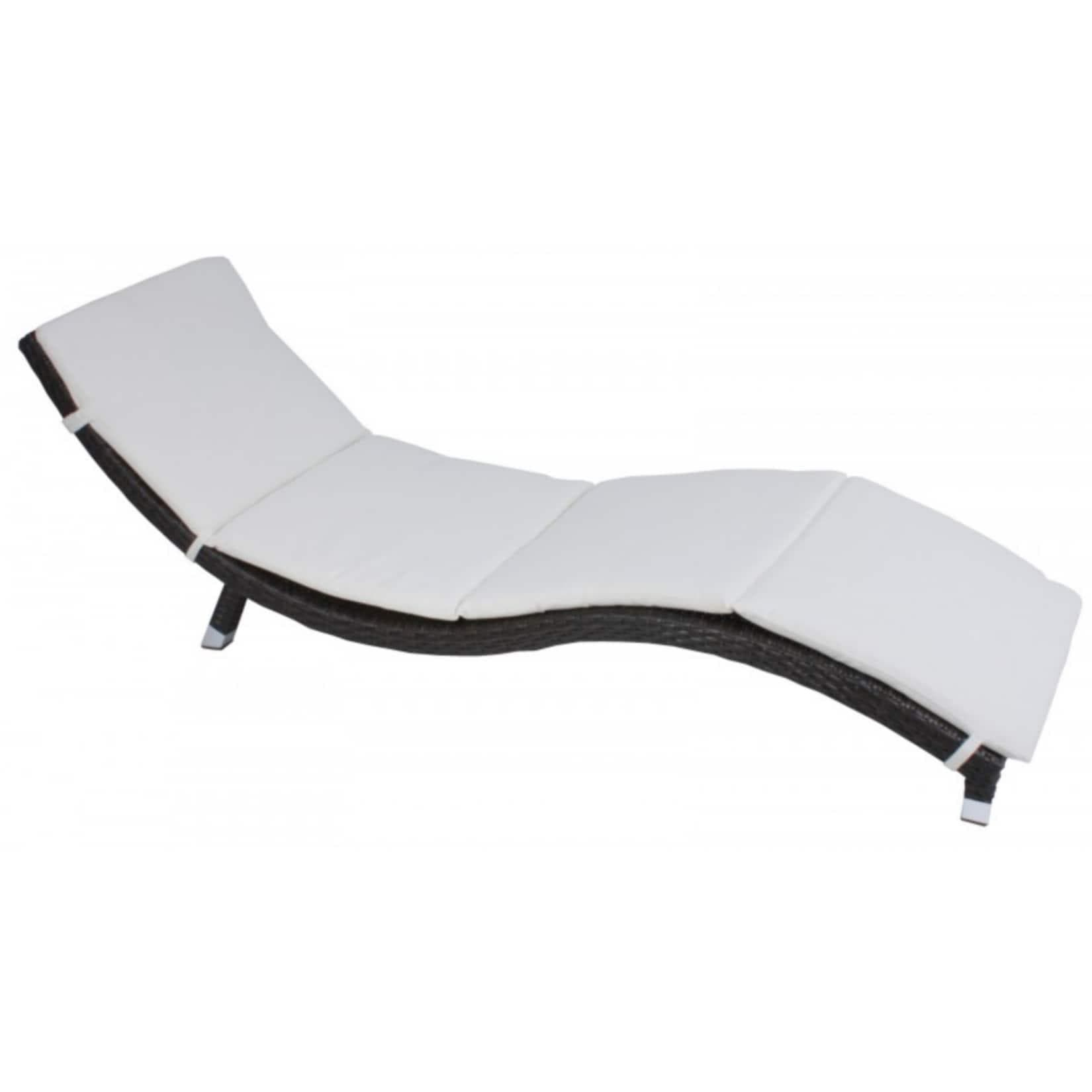 2x Relaxliege Caracas mit Auflagen | Gartenmöbel Set